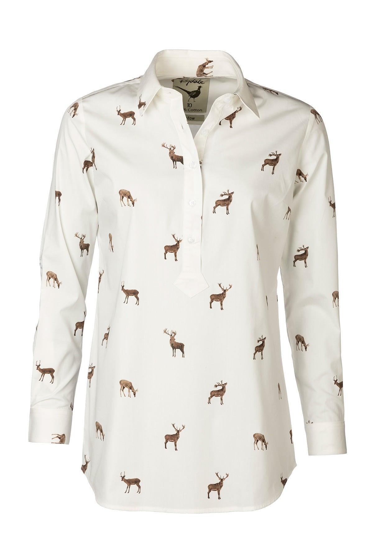 Rydale Ladies Printed Overhead Shirt - Wistow II