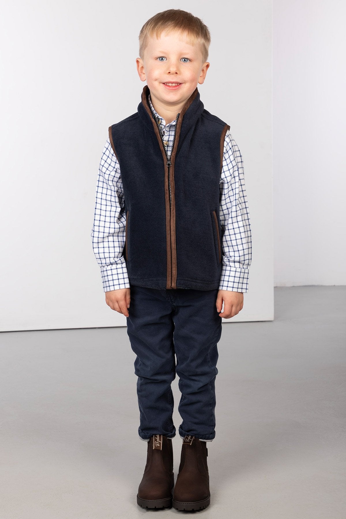 Rydale Kid's Mini Fleece Waistcoat - Huggate