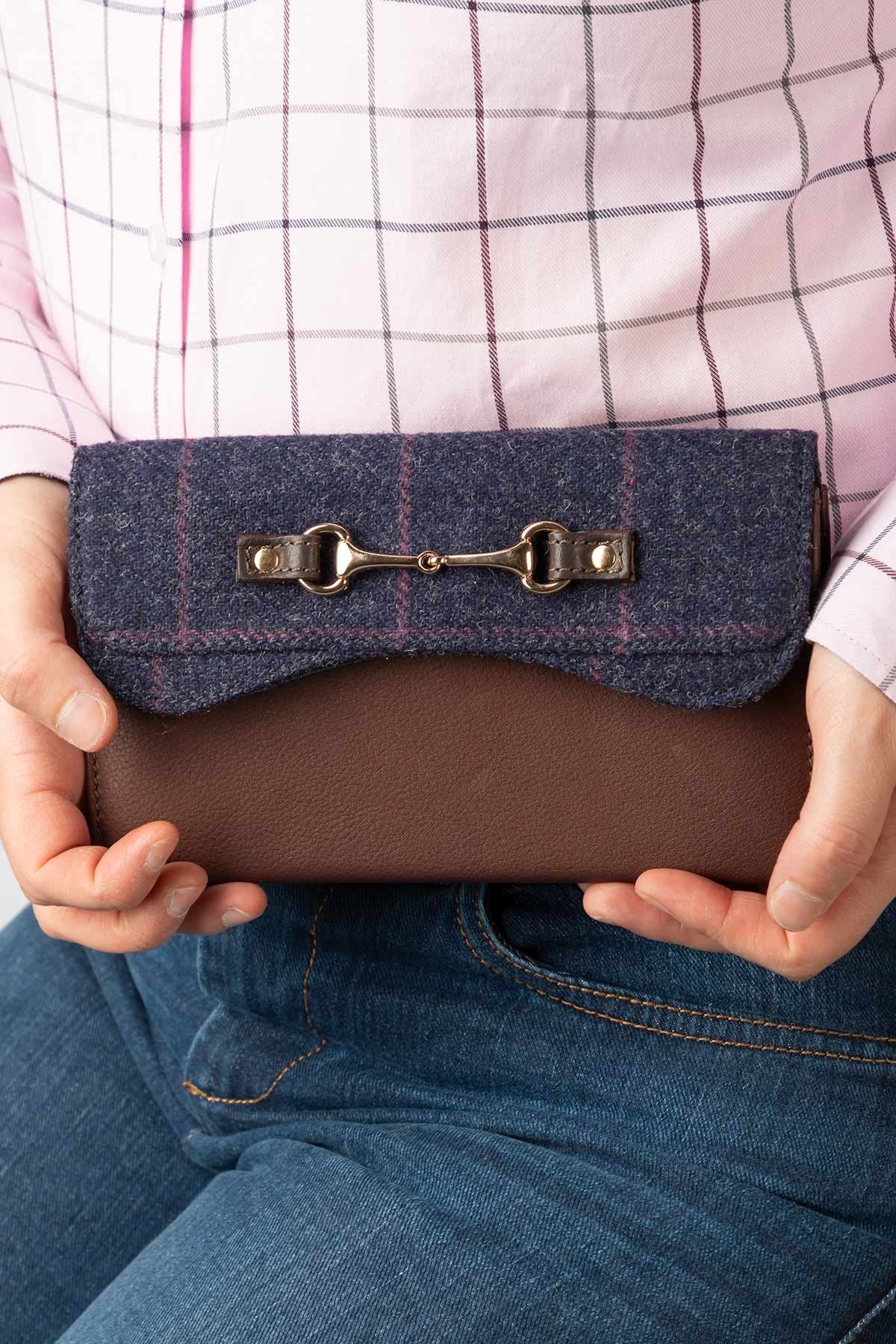 Rydale Ladies Tweed Snaffle Purse - Helmsley