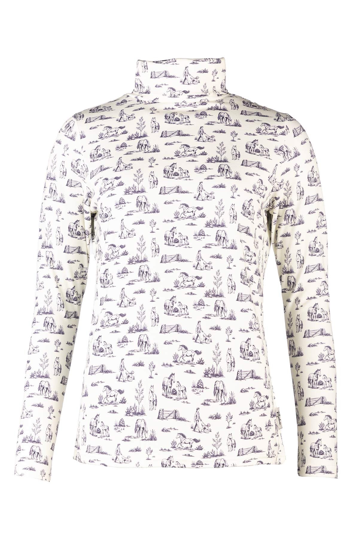 Rydale Ladies Roll Neck Top - Foxholes