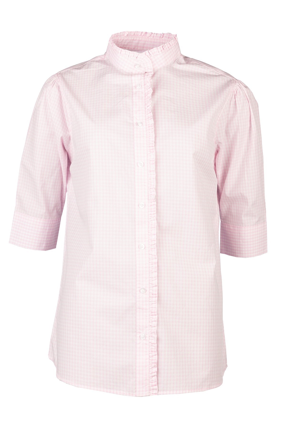 Rydale Ladies Ruffled Short Sleeved Shirt - Ivy