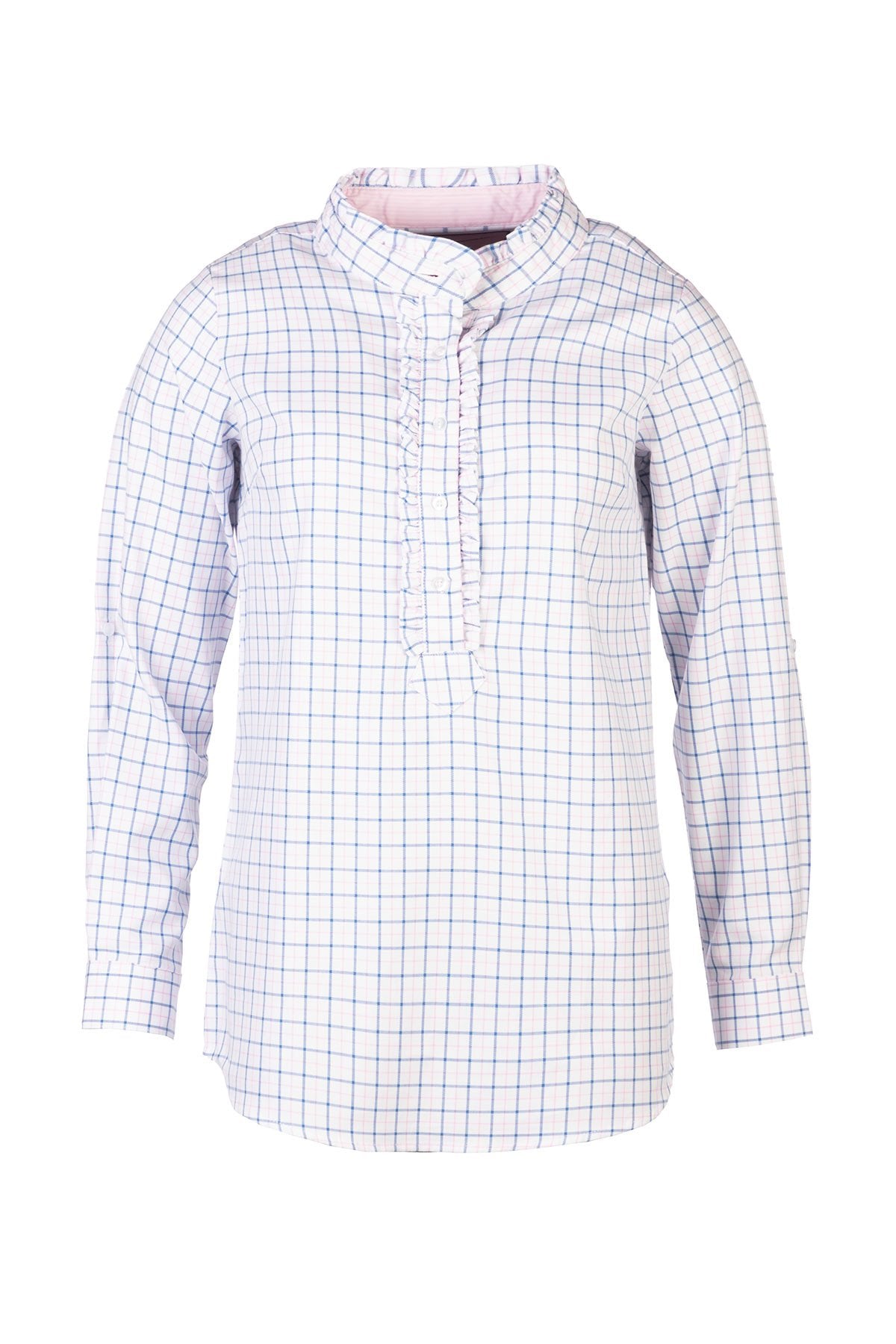 Rydale Ladies Hannah Overhead Ruffled Shirt - Ellie