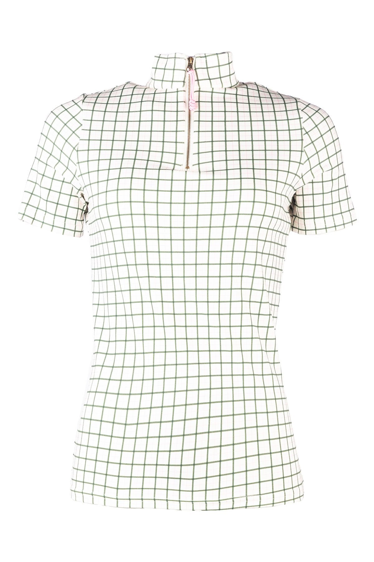 Rydale Ladies Short Sleeved 1/4 Zip Top - Foxholes