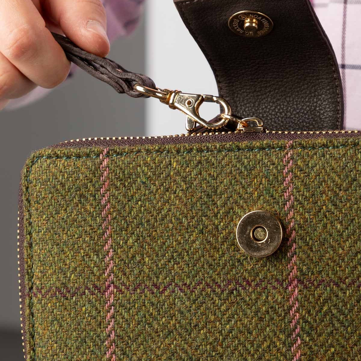Rydale Ladies Tweed Clutch Purse - Helmsley