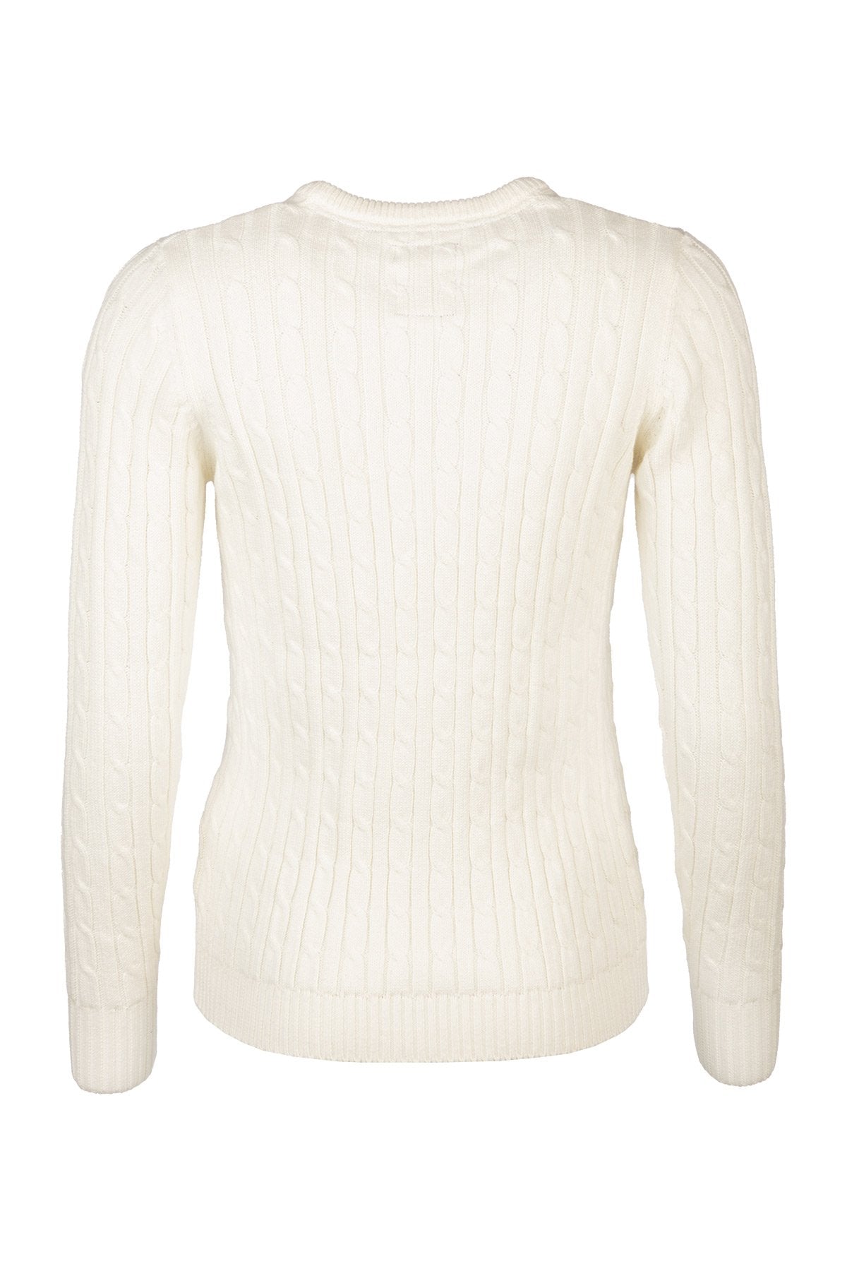 Rydale Ladies V Neck Cable Knit Jumper - Emma