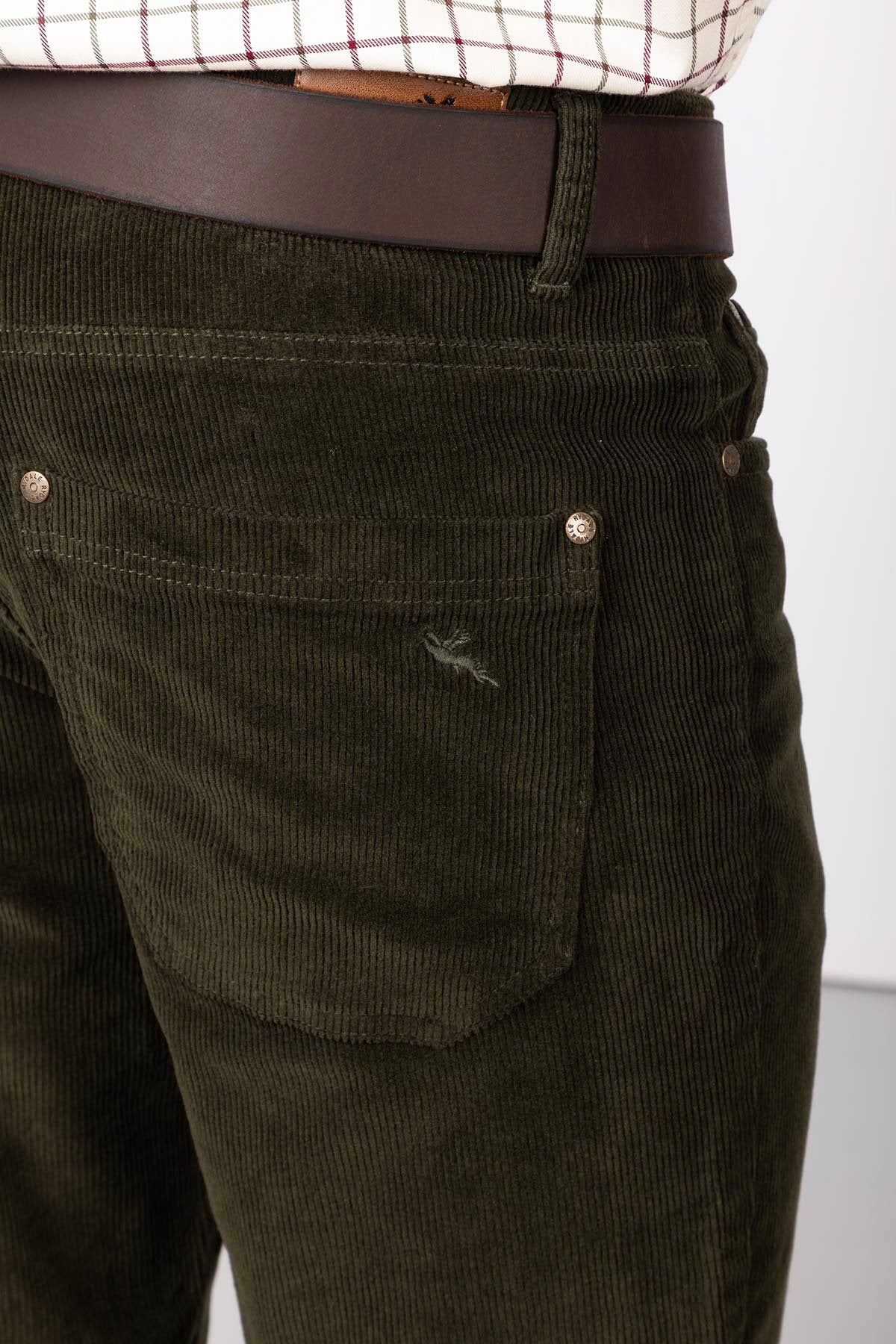 Rydale Men's Straight Leg Corduroy Trousers - Rupert