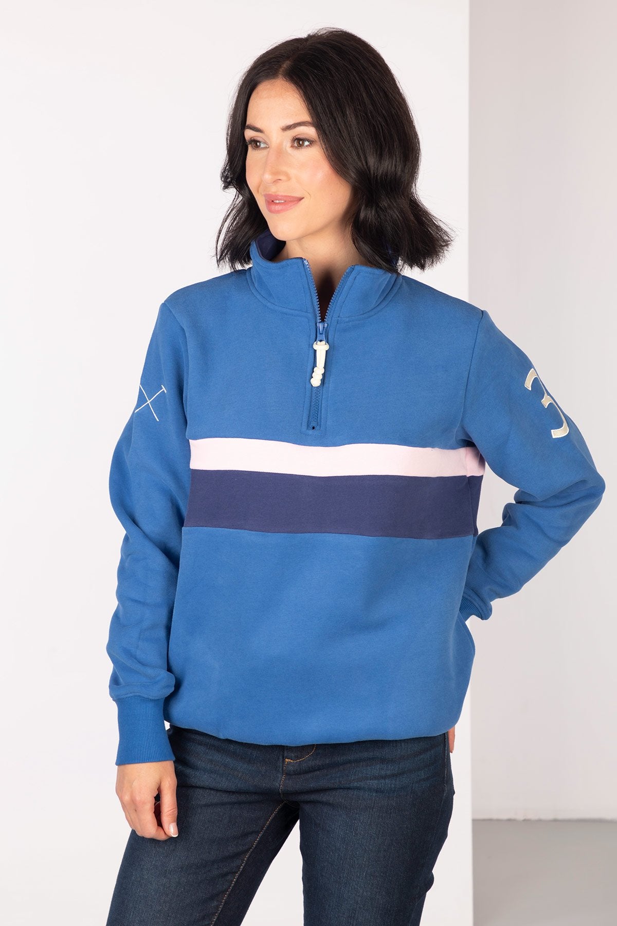 Rydale Ladies Stripe Sweatshirt - Bramham