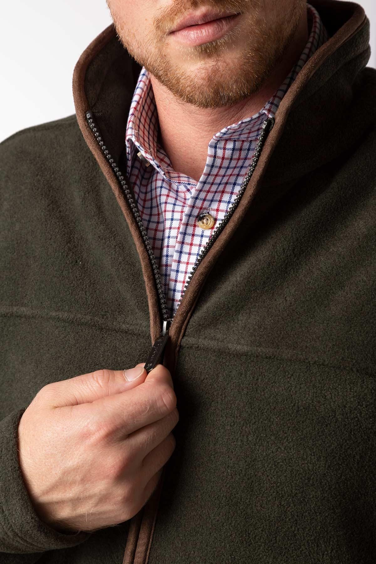 Rydale Men's Full Zip Fleece Jacket - Huggate