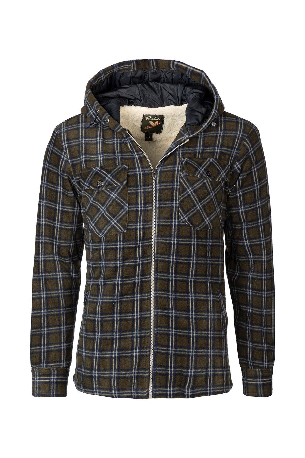 Rydale Men's Hooded Fleece Overshirt - Ulrome