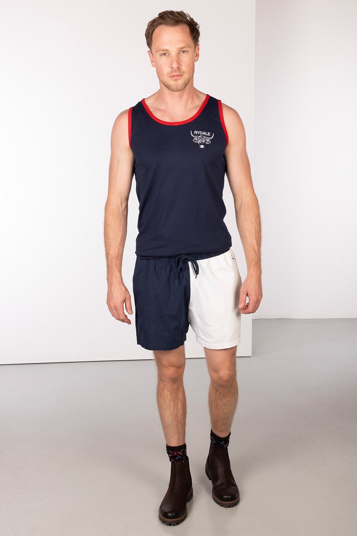 Rydale Men's Quartered Cotton Rugby Shorts - Fordon