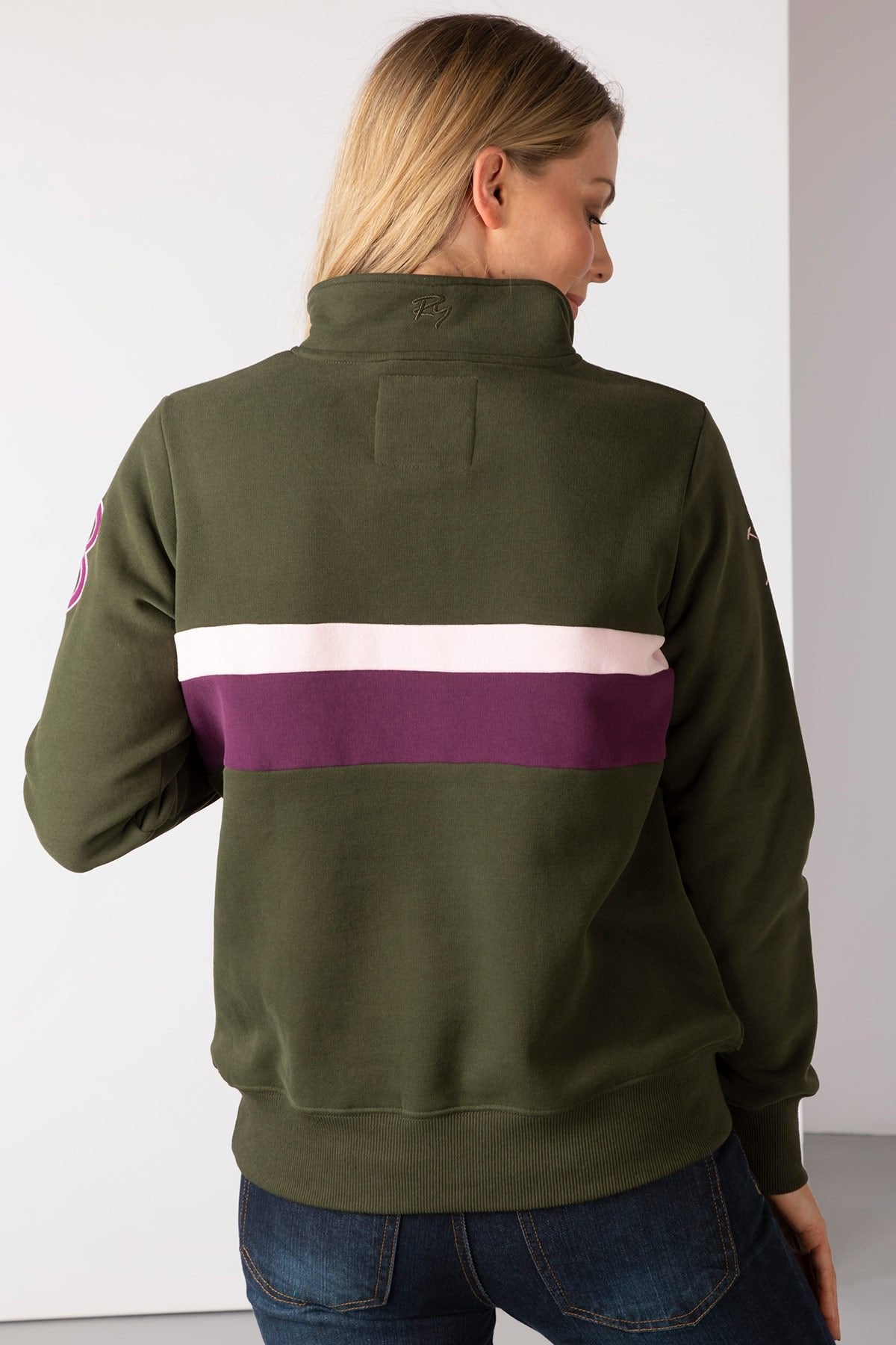 Rydale Ladies Stripe Sweatshirt - Bramham