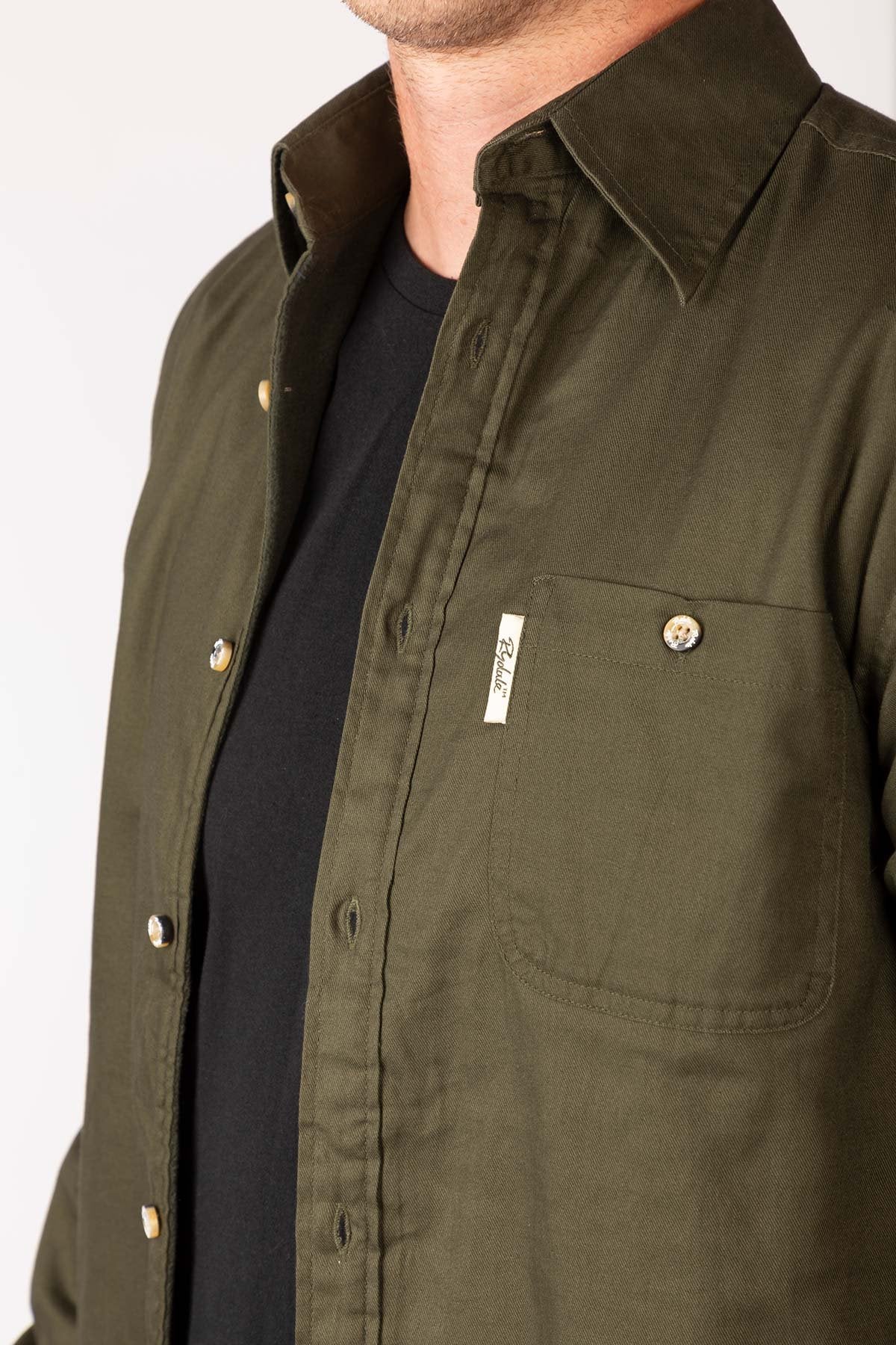 Rydale Men's Fleece Lined Shirt