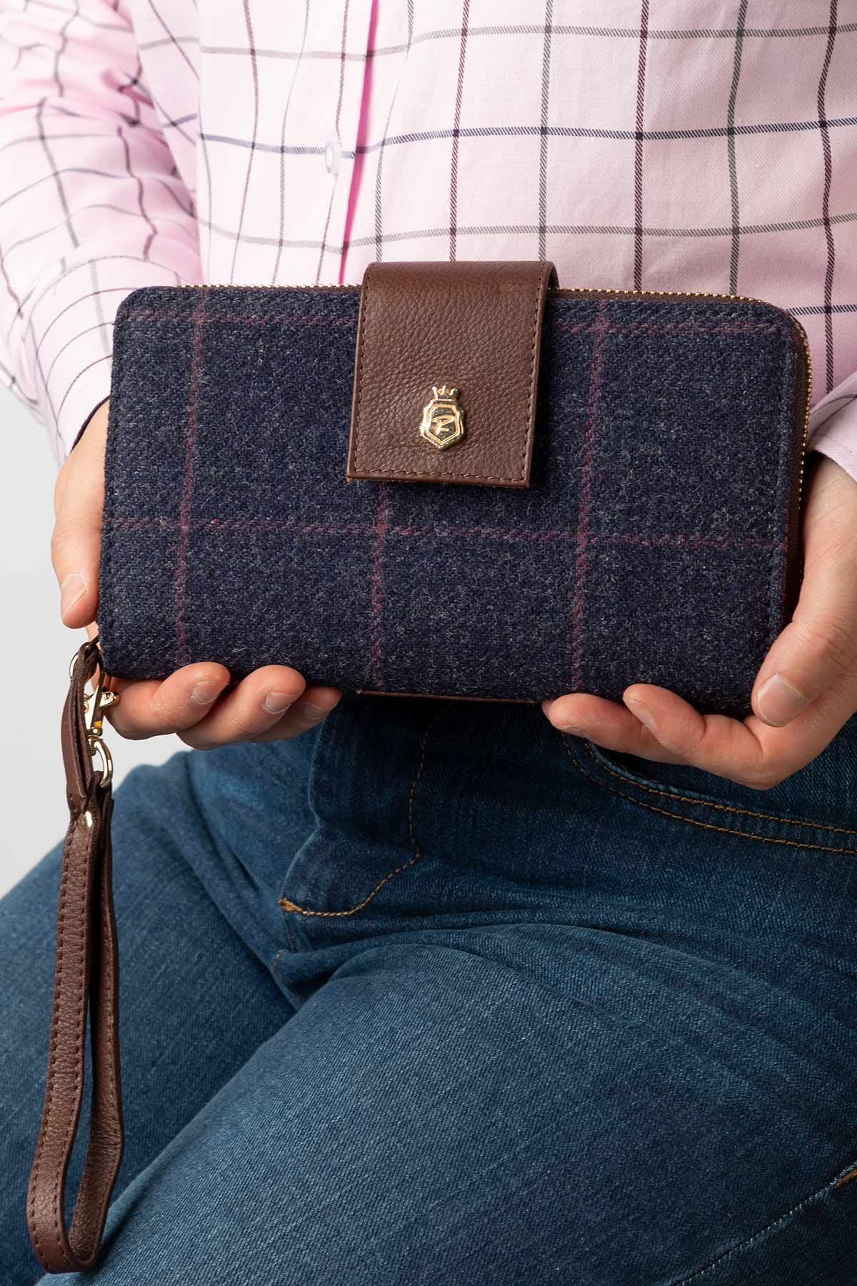 Rydale Ladies Tweed Clutch Purse - Helmsley