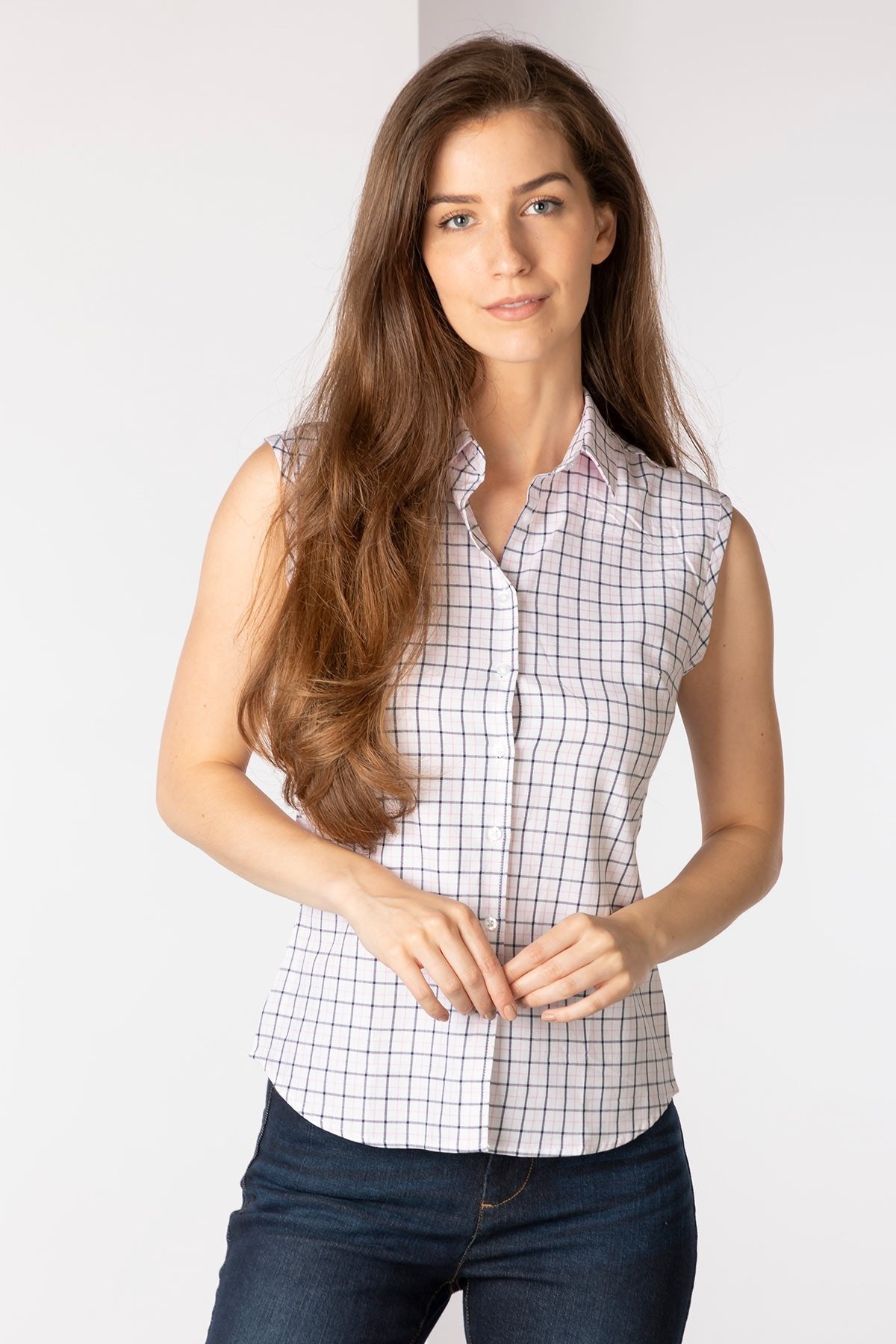 Rydale Ladies Hannah Sleeveless Country Shirt - Ellie II