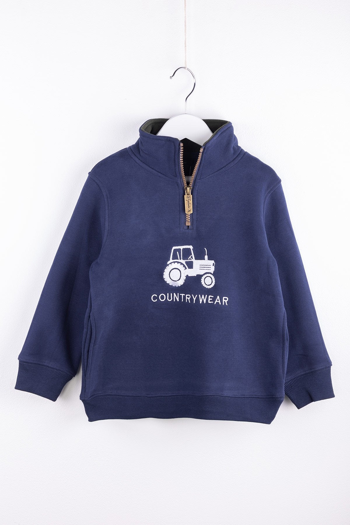 Rydale Mini Boys Quarter Zip Sweatshirt - Byland