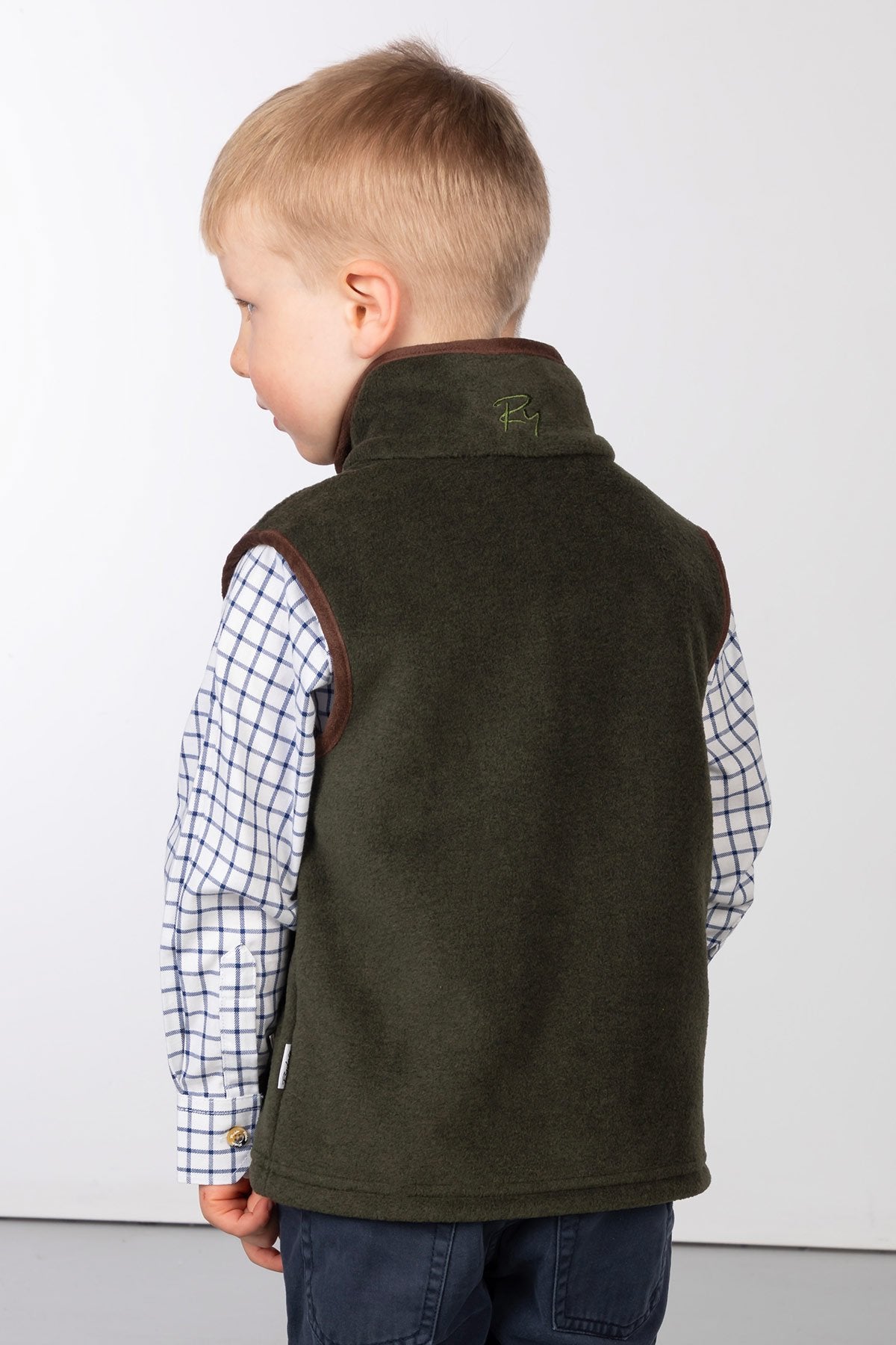 Rydale Kid's Mini Fleece Waistcoat - Huggate