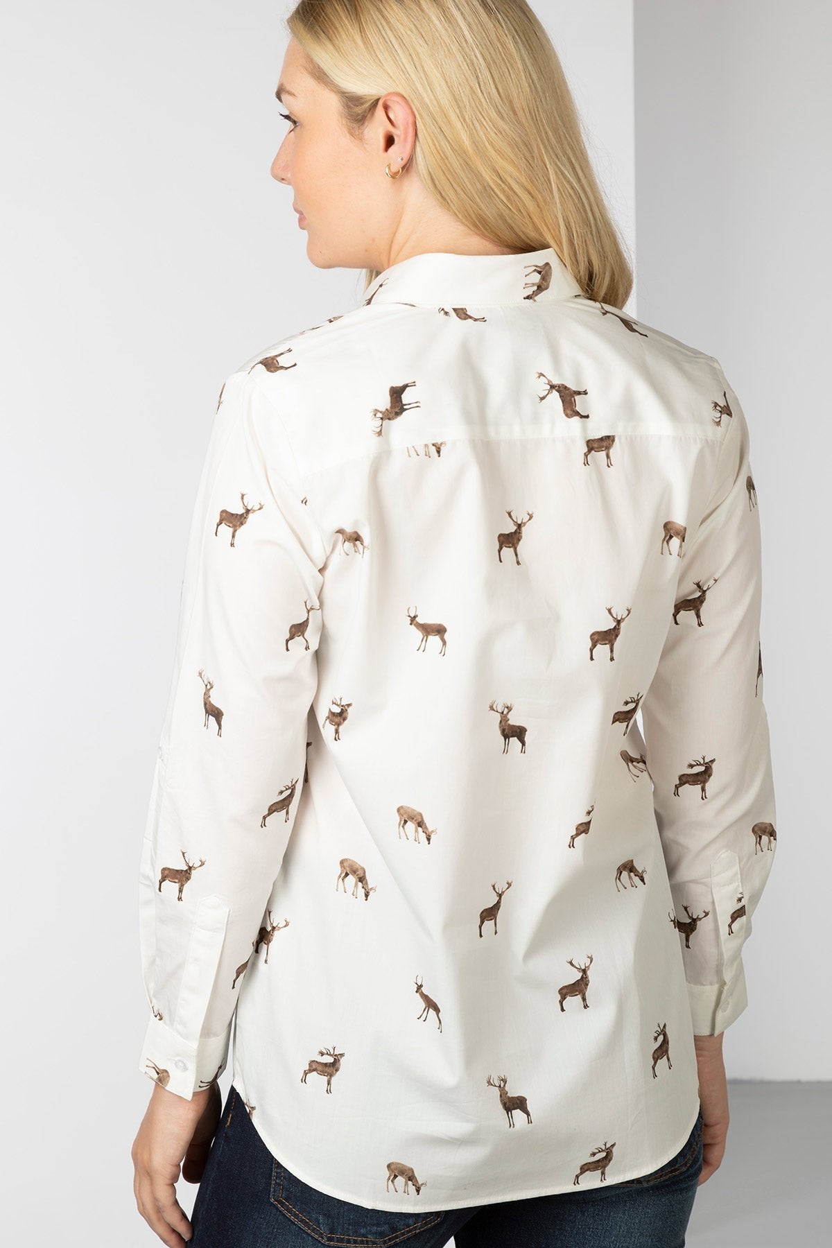 Rydale Ladies Printed Overhead Shirt - Wistow II
