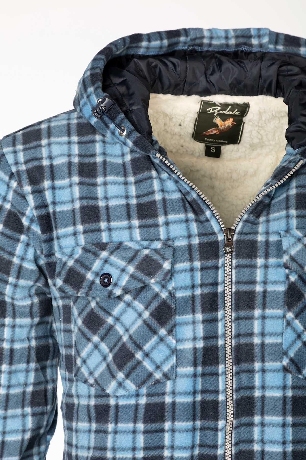 Rydale Men's Hooded Fleece Overshirt - Ulrome