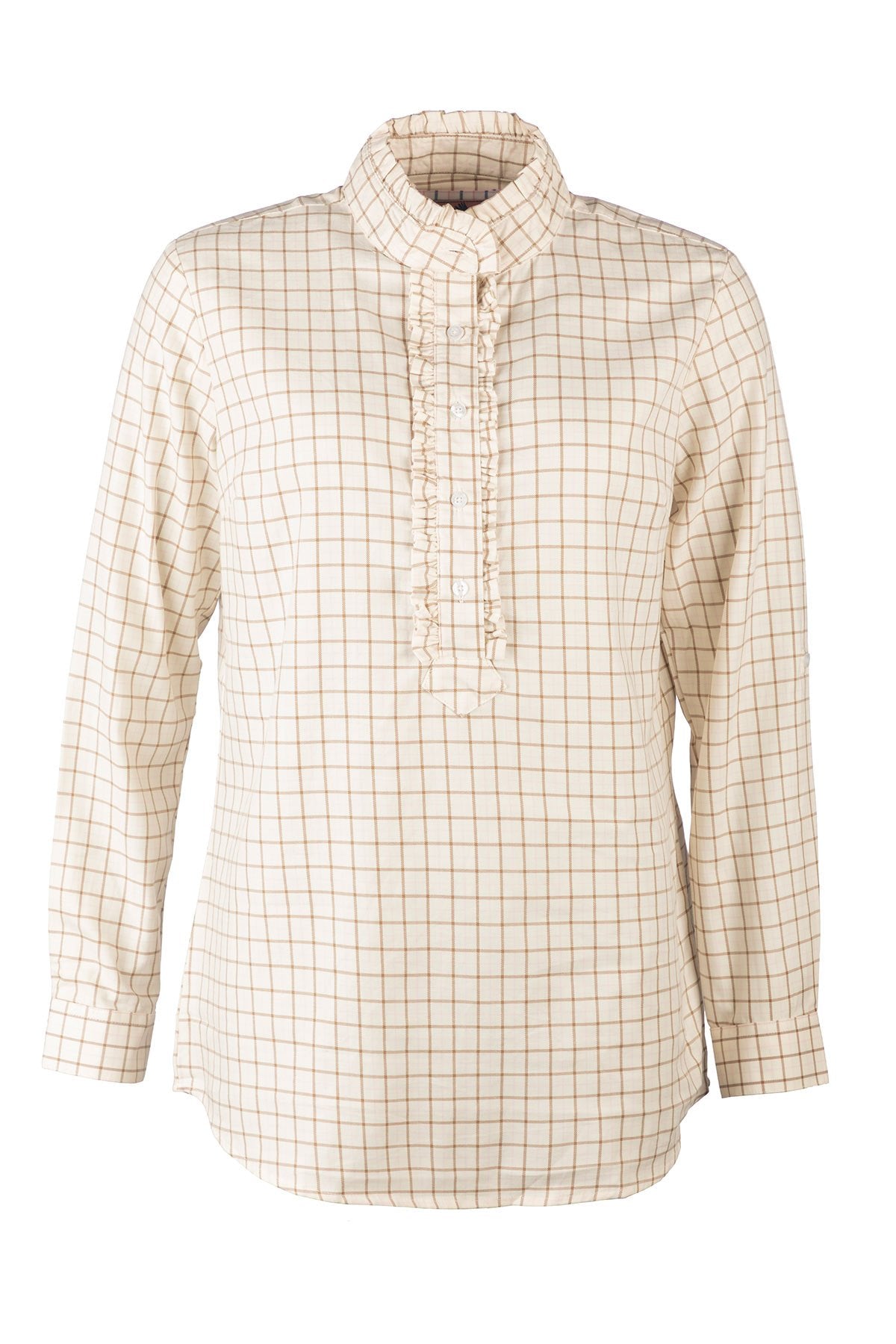 Rydale Ladies Hannah Overhead Ruffled Shirt - Ellie