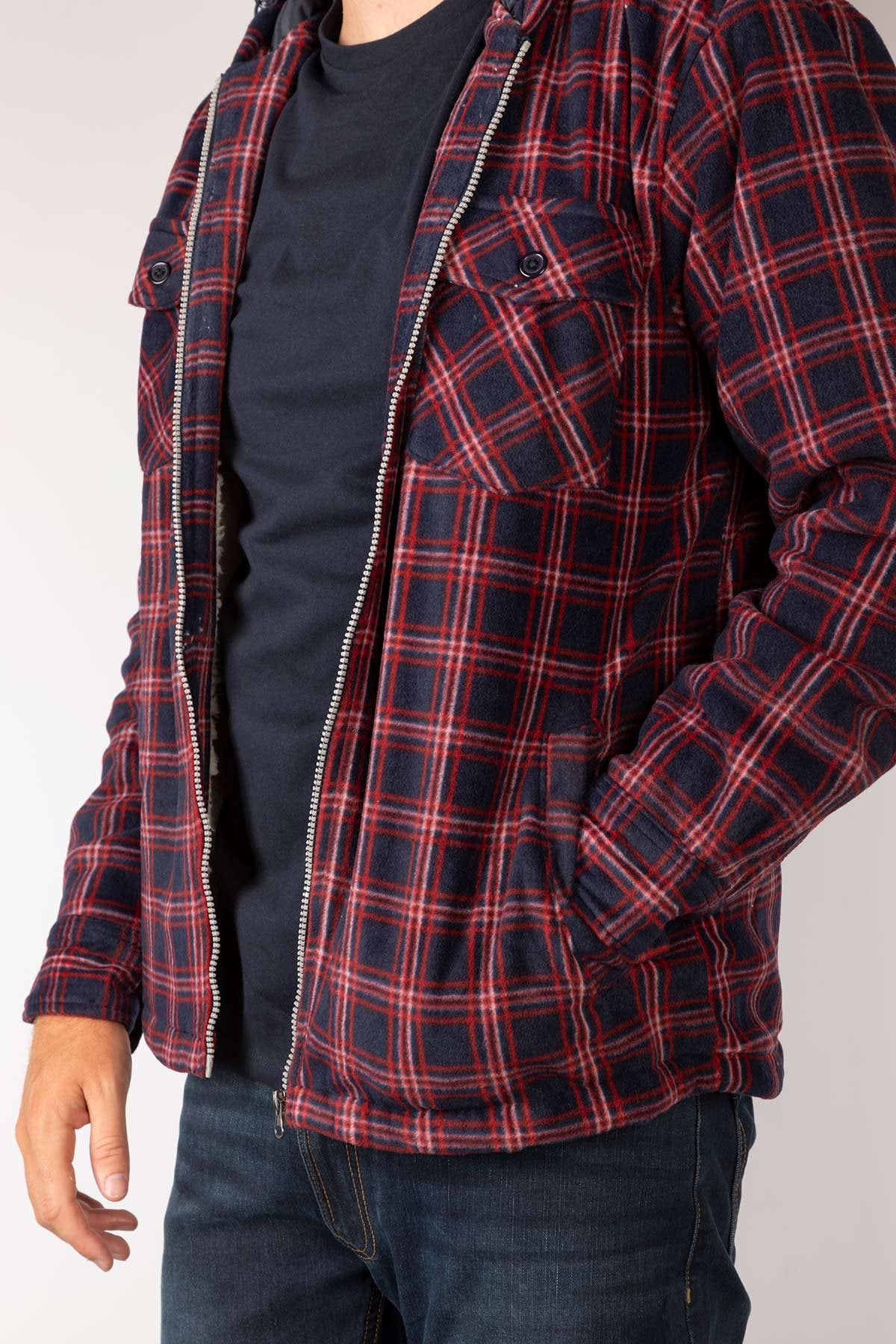 Rydale Men's Hooded Fleece Overshirt - Ulrome