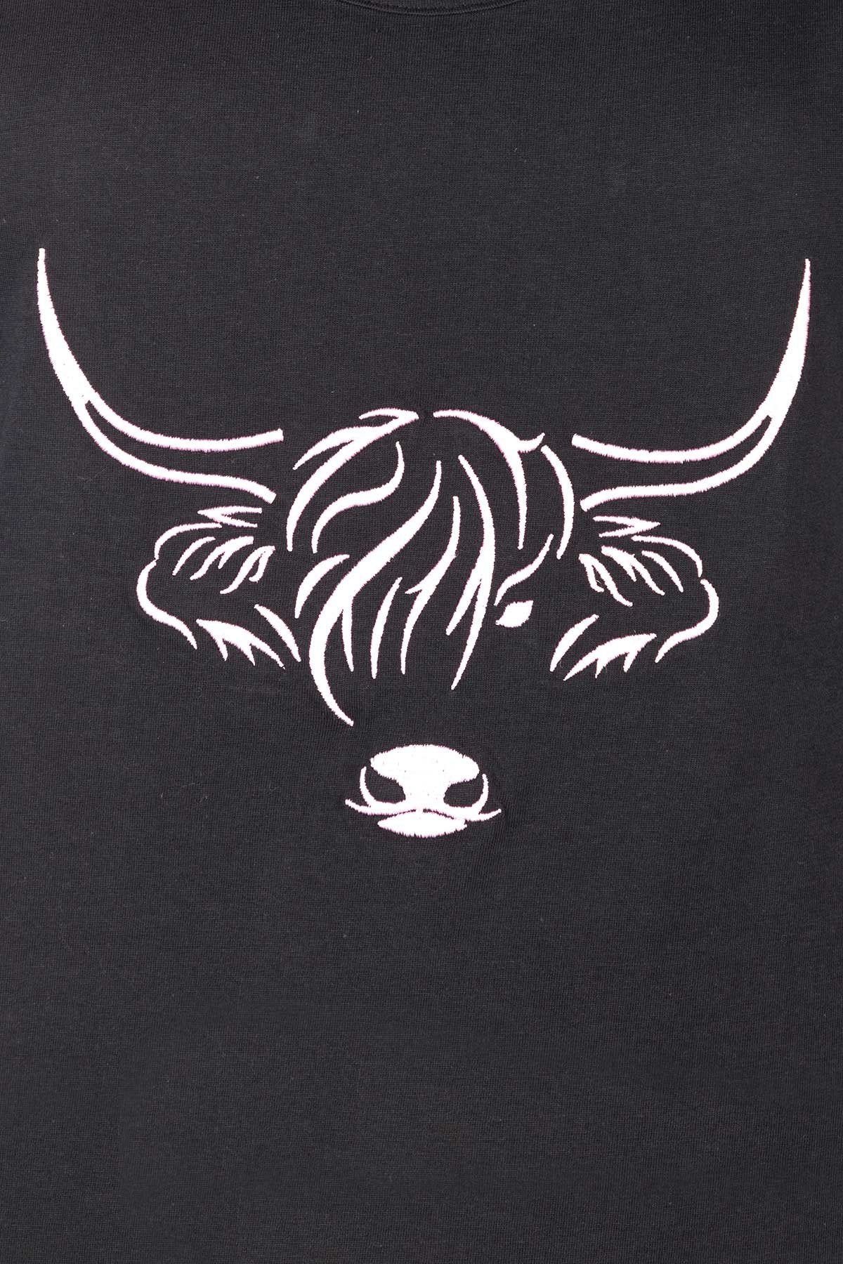 Rydale Ladies Cow Pattern Vest Top - Byland