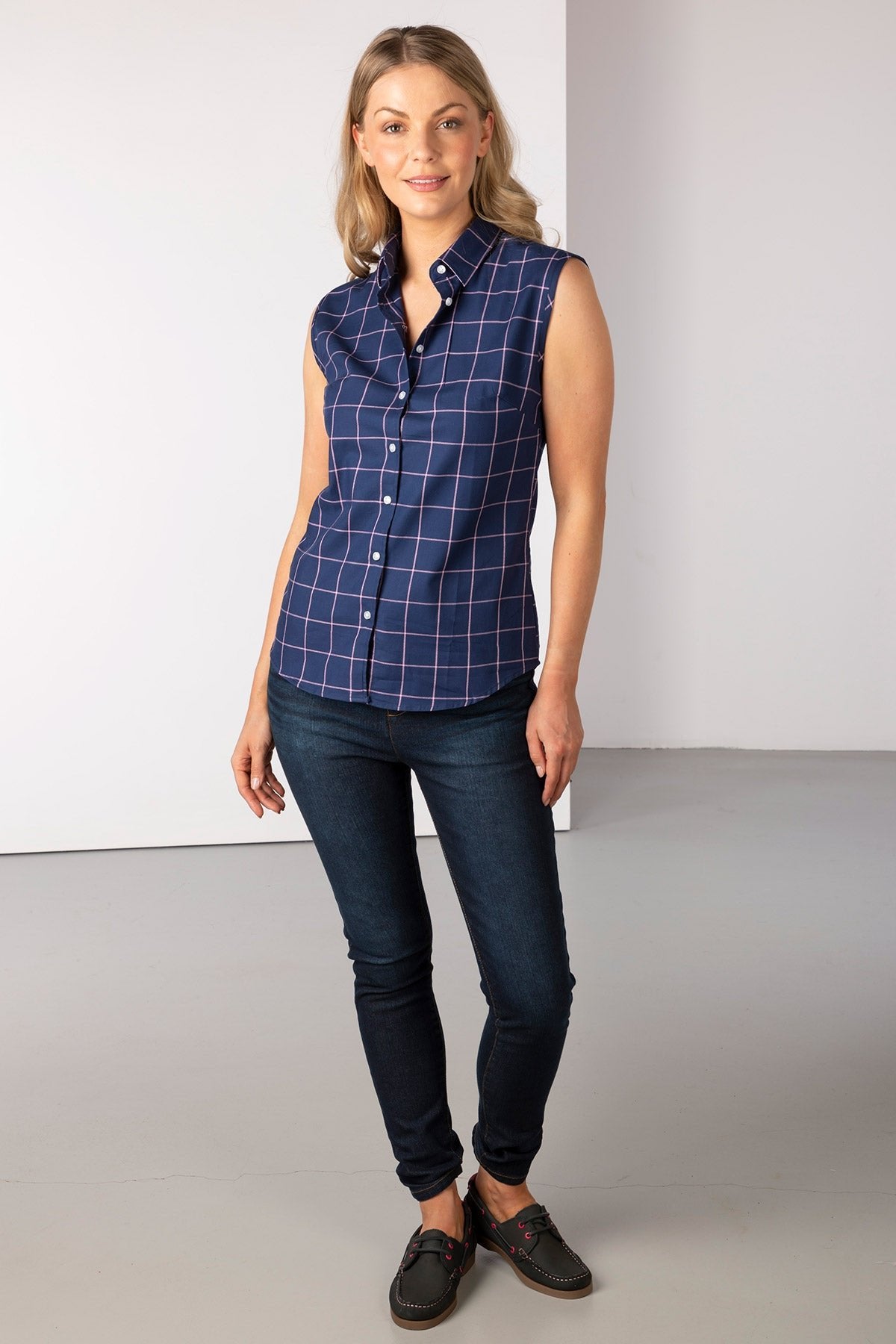 Rydale Ladies Hannah Sleeveless Country Shirt - Laura Tweed