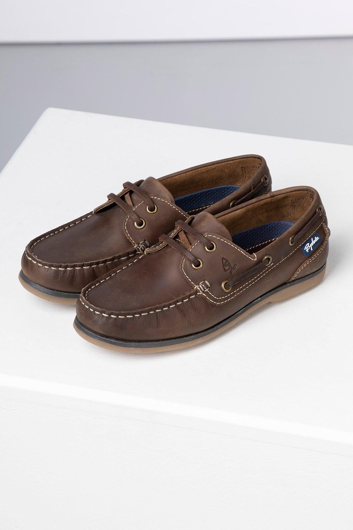 Rydale Ladies Leather Deck Shoes - Cayton III