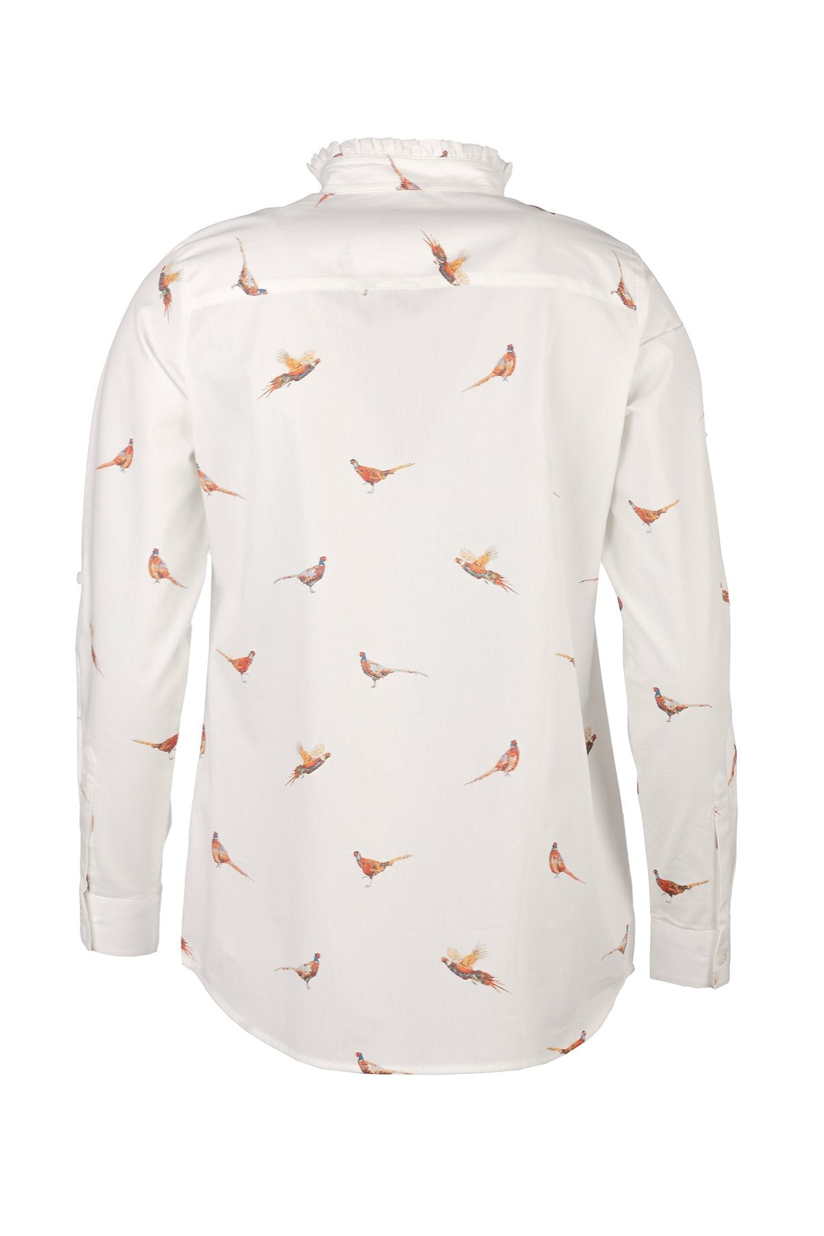 Rydale Ladies Overhead Ruffled Shirt - Ivy
