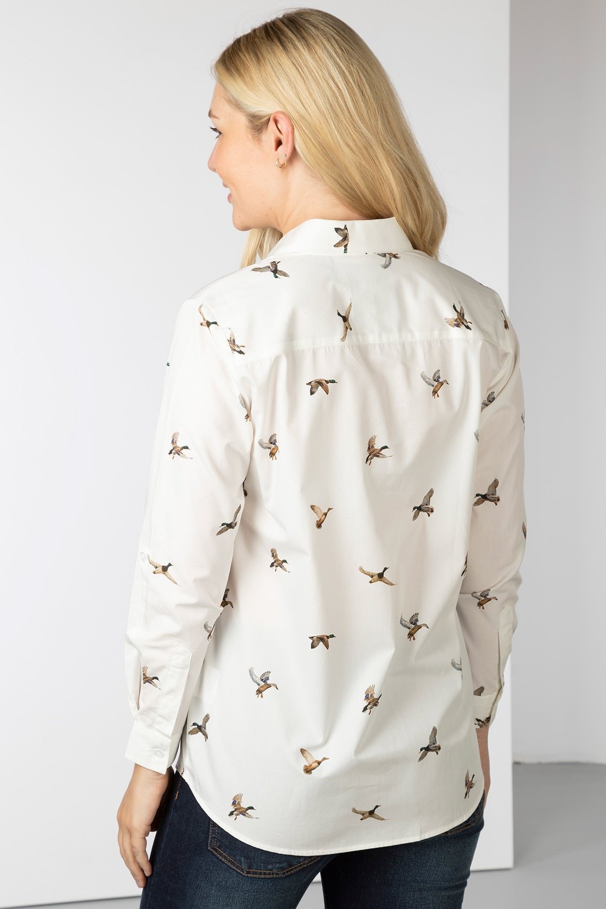 Rydale Ladies Printed Overhead Shirt - Wistow II