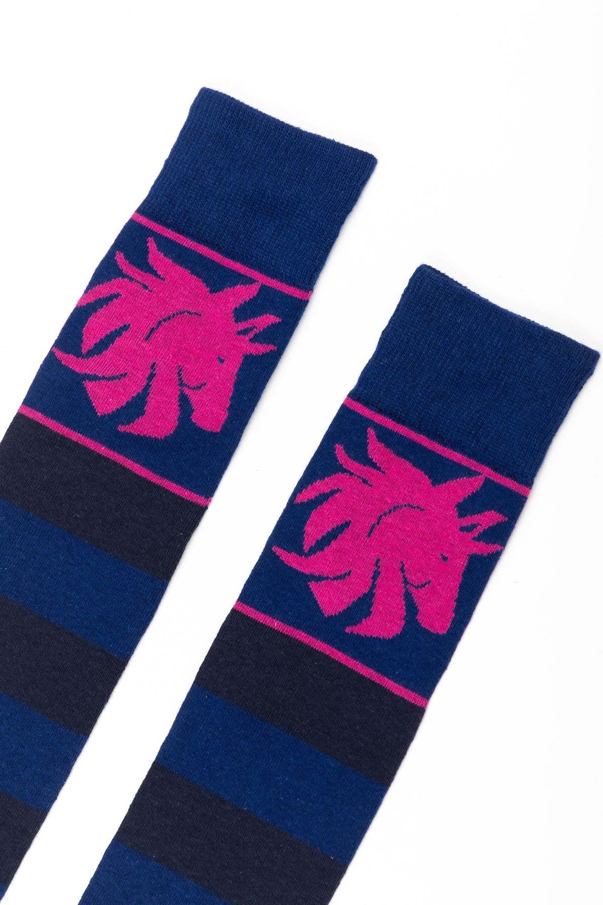 Rydale Ladies Broadstripe Knee Length Riding Socks