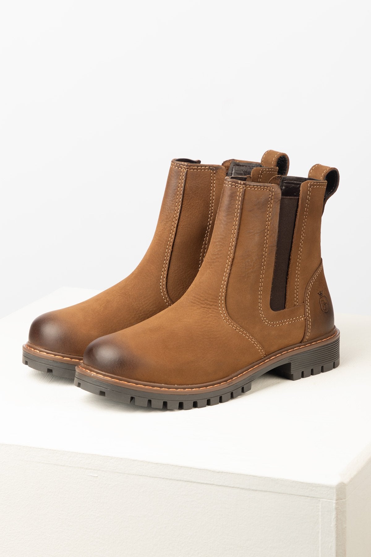 Rydale Ladies Pull On Leather Yard Boots - Kilburn III