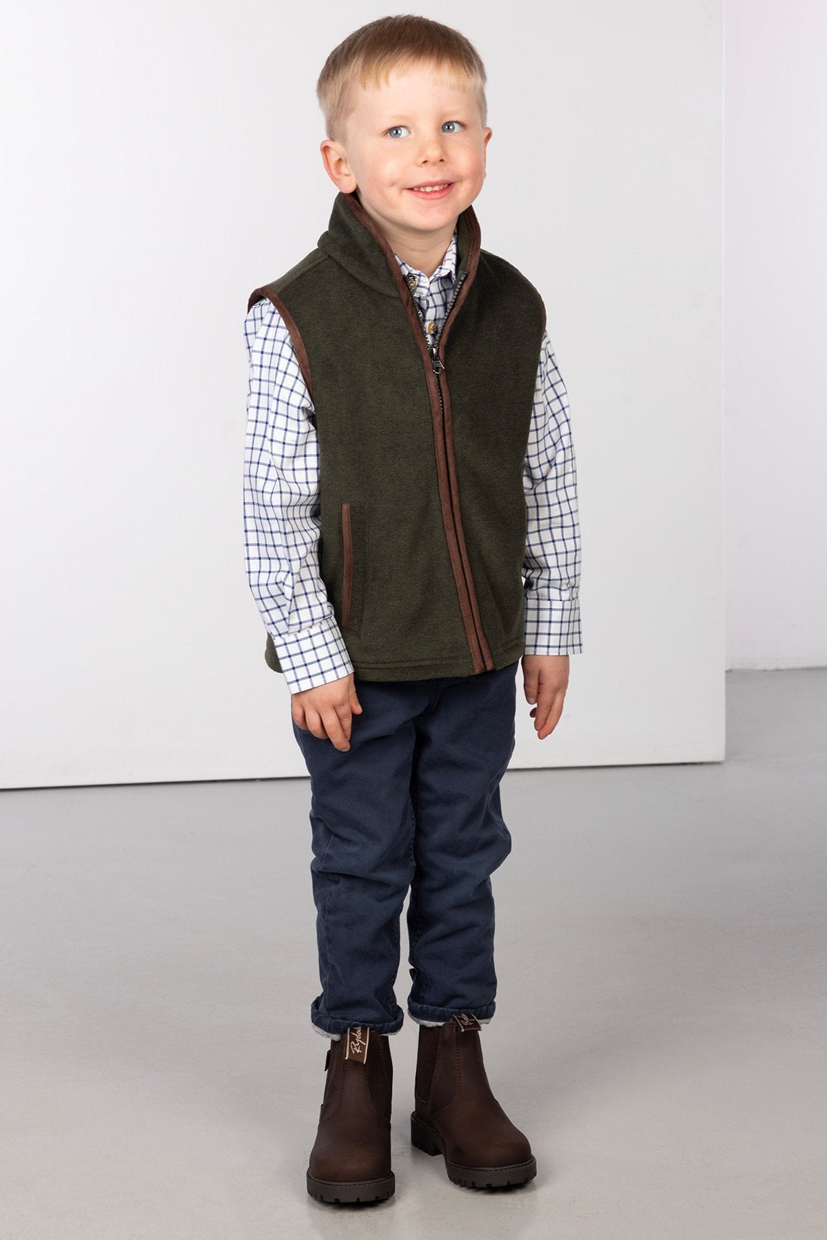 Rydale Kid's Mini Fleece Waistcoat - Huggate