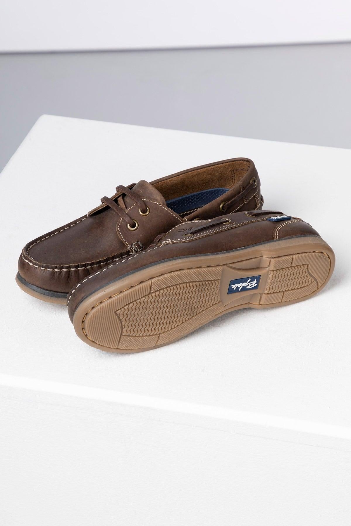 Rydale Ladies Leather Deck Shoes - Cayton III