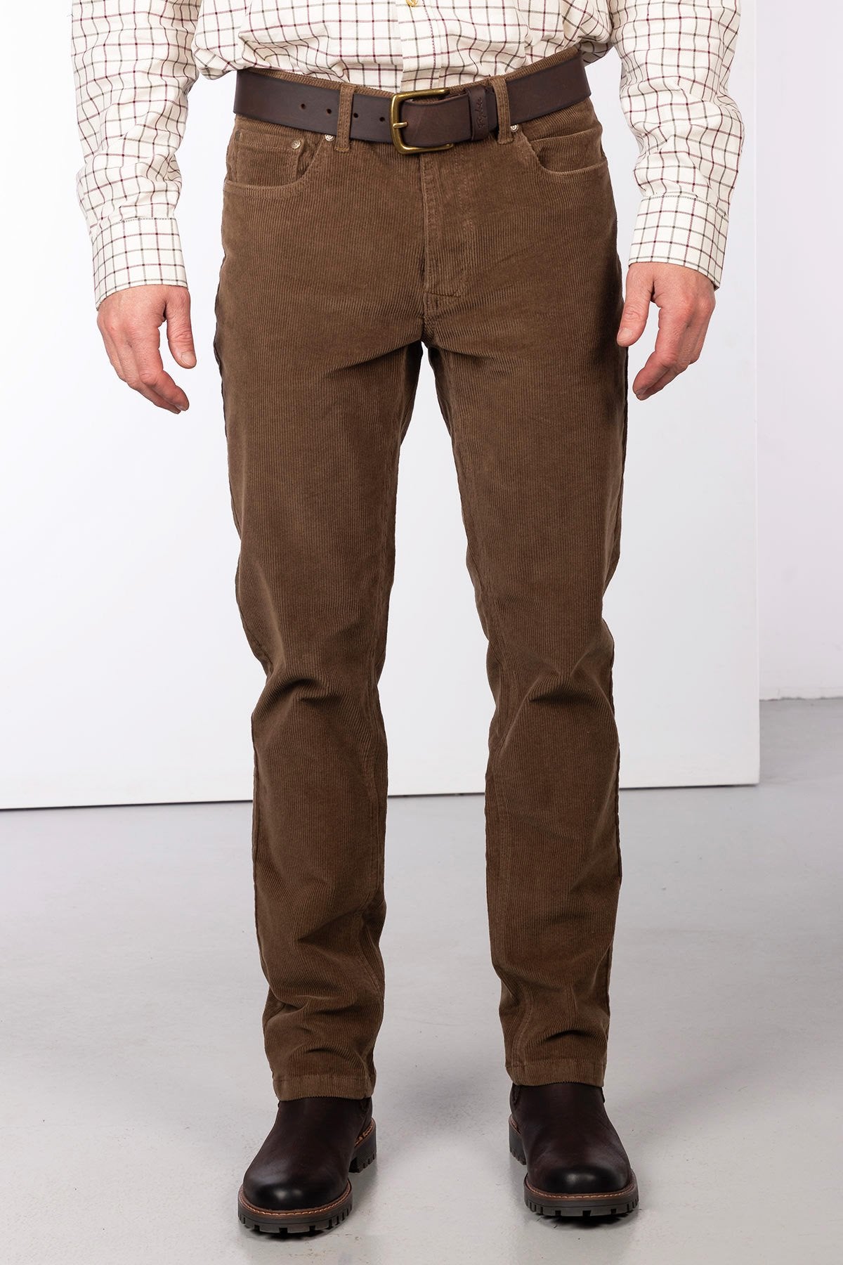Rydale Men's Straight Leg Corduroy Trousers - Rupert