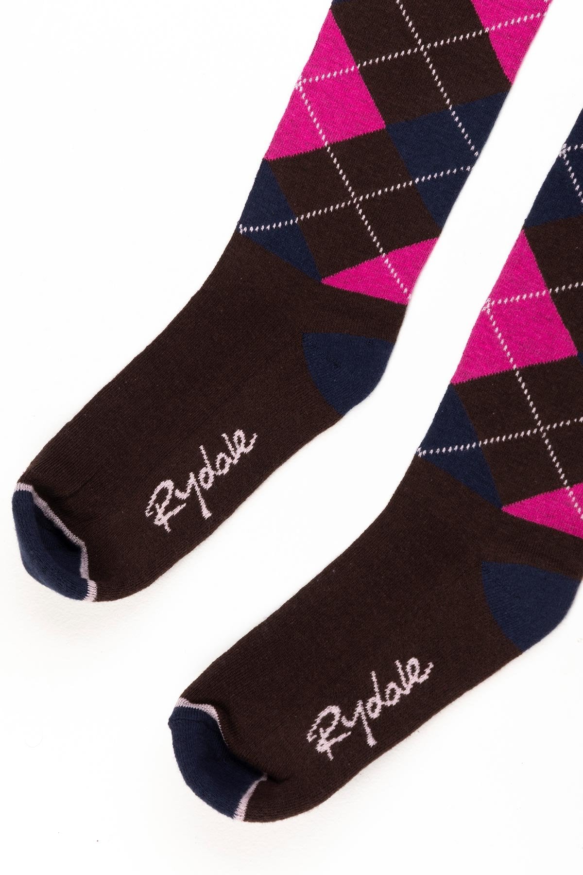 Rydale Ladies Argyle Knee High Riding Socks