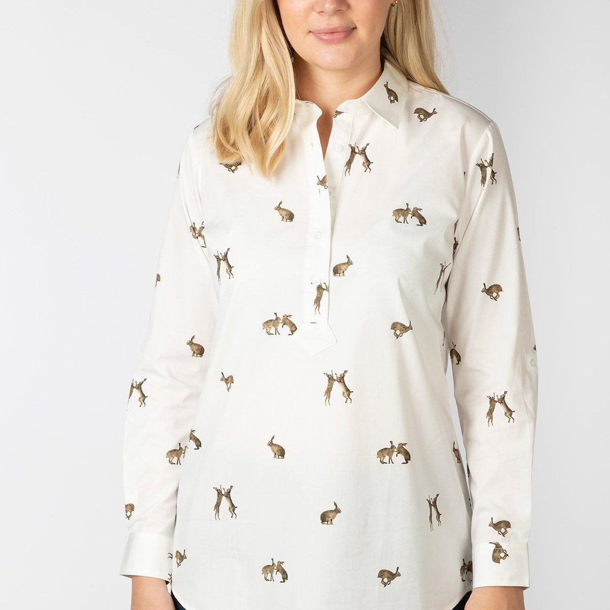 Rydale Ladies Printed Overhead Shirt - Wistow II