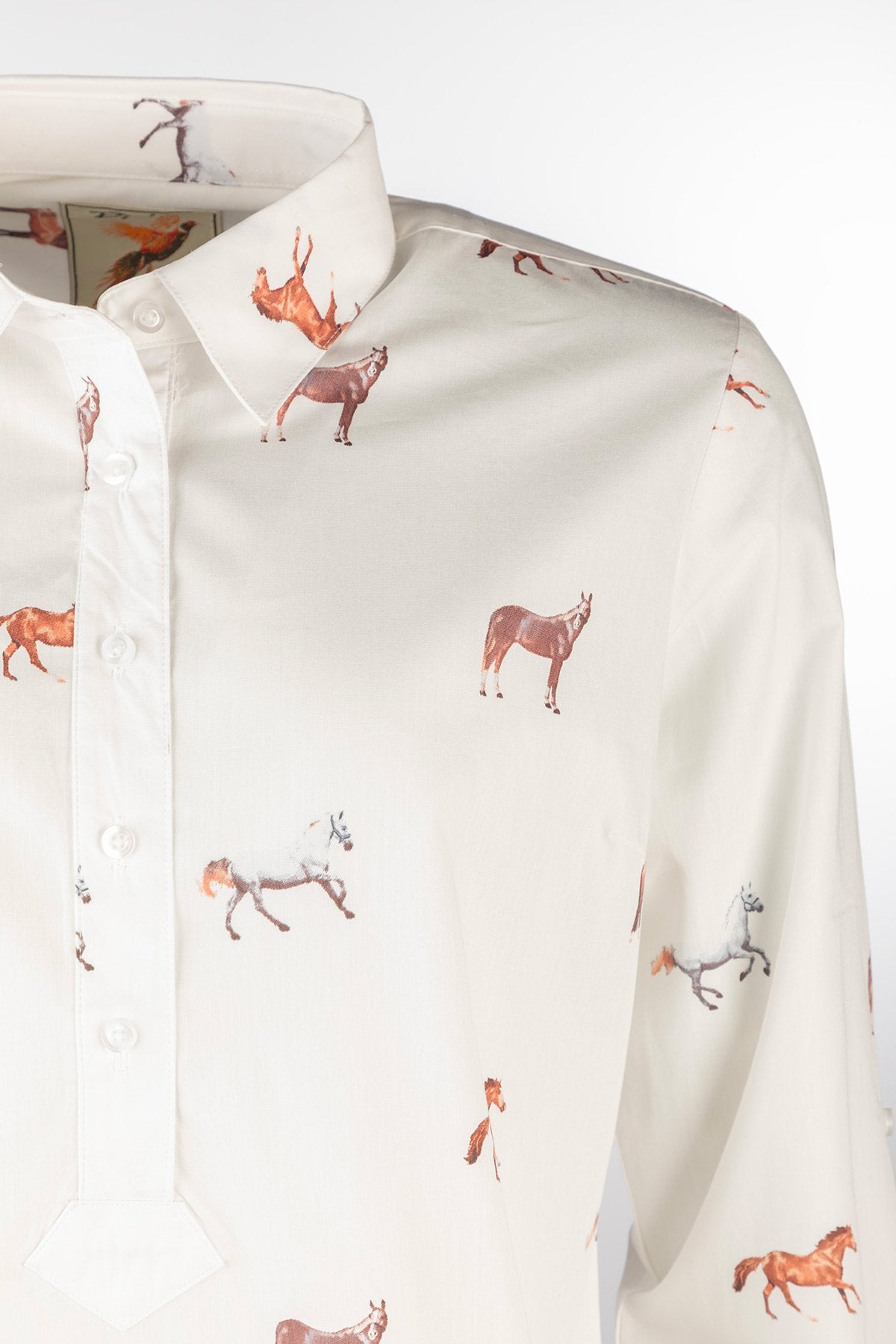 Rydale Ladies Printed Overhead Shirt - Wistow II