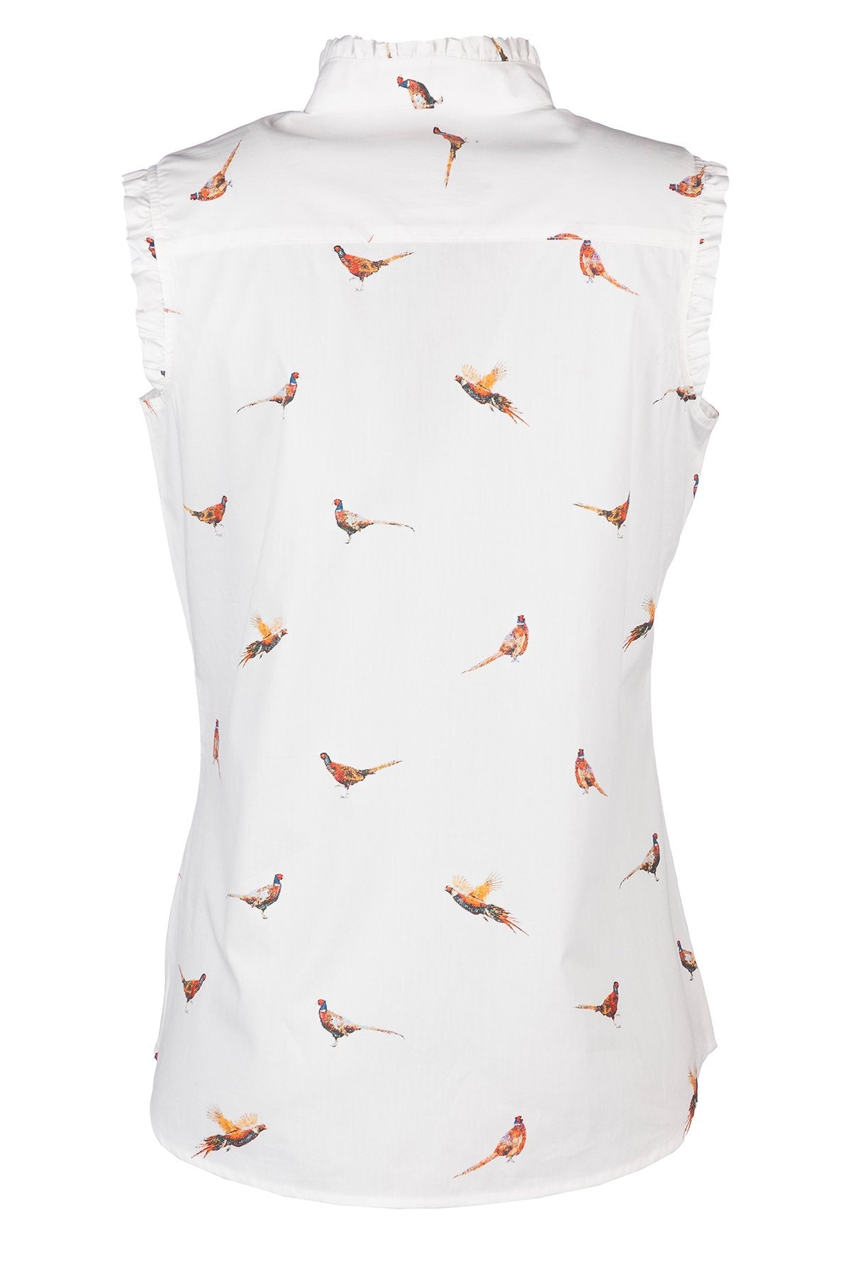 Rydale Ladies Ruffled Sleeveless Shirt - Wistow