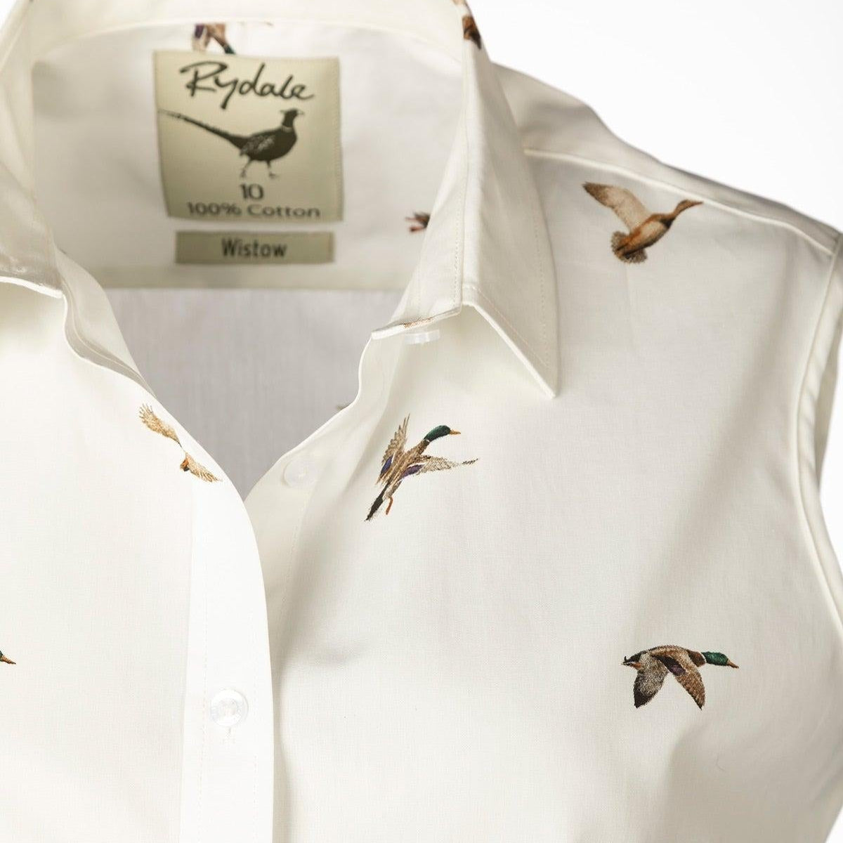 Rydale Ladies Sleeveless Shirt With Collar - Wistow II