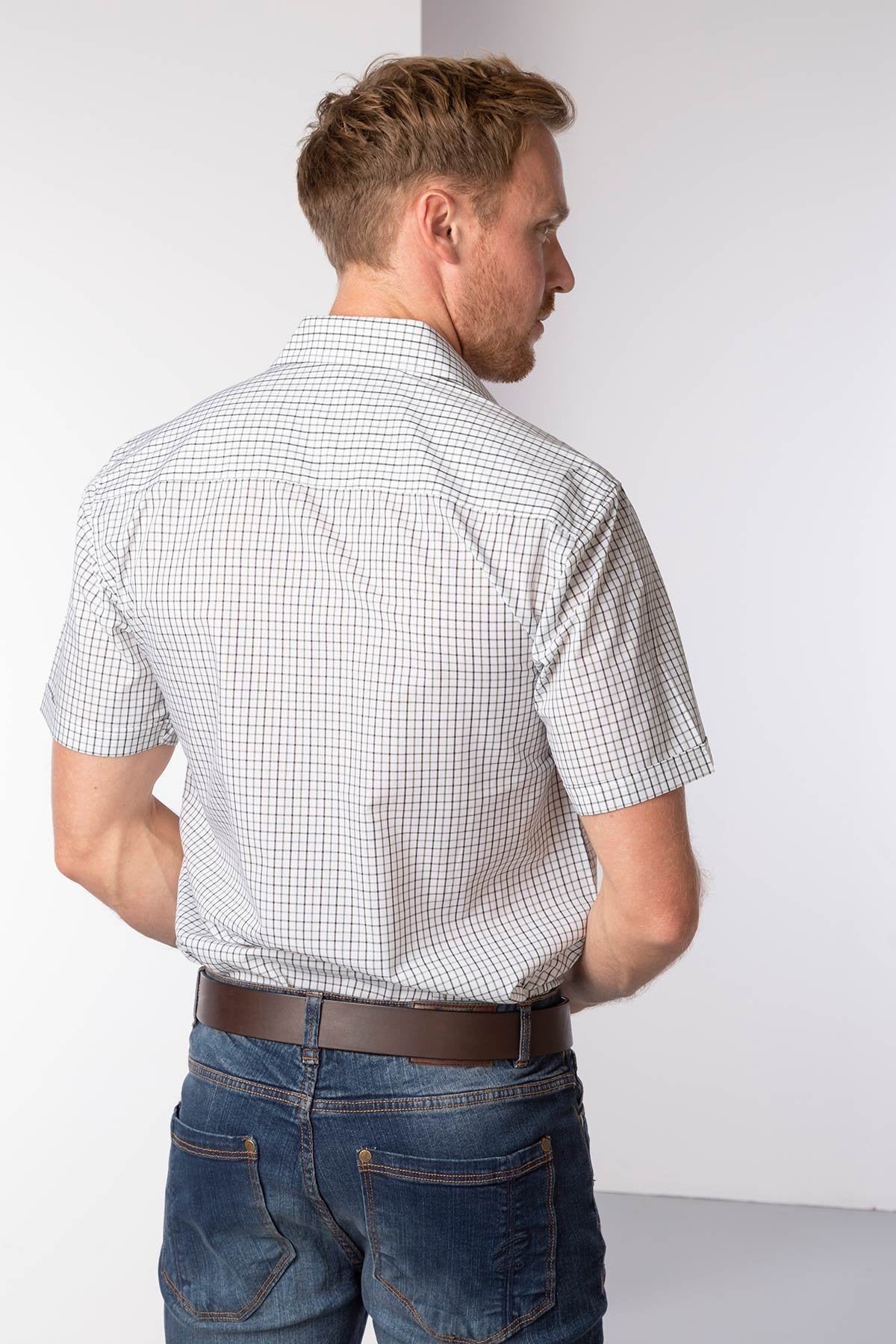 Rydale Men's Short Sleeved Check Shirt