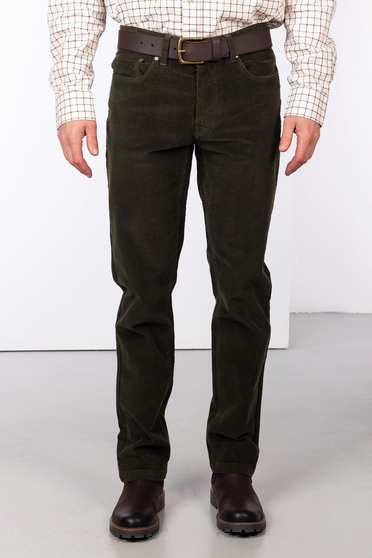 Rydale Men's Straight Leg Corduroy Trousers - Rupert