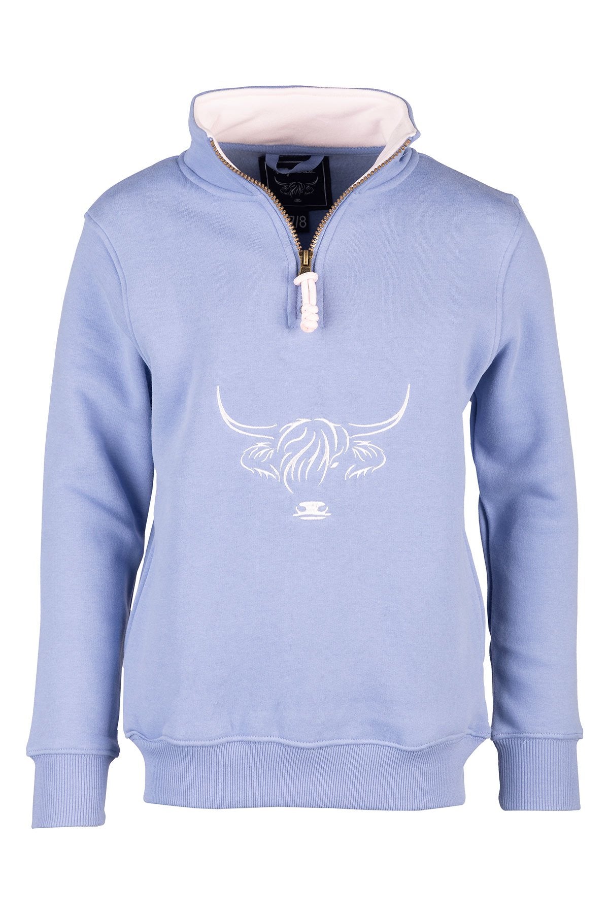 Rydale Girls Quarter Zip Sweatshirt - Byland