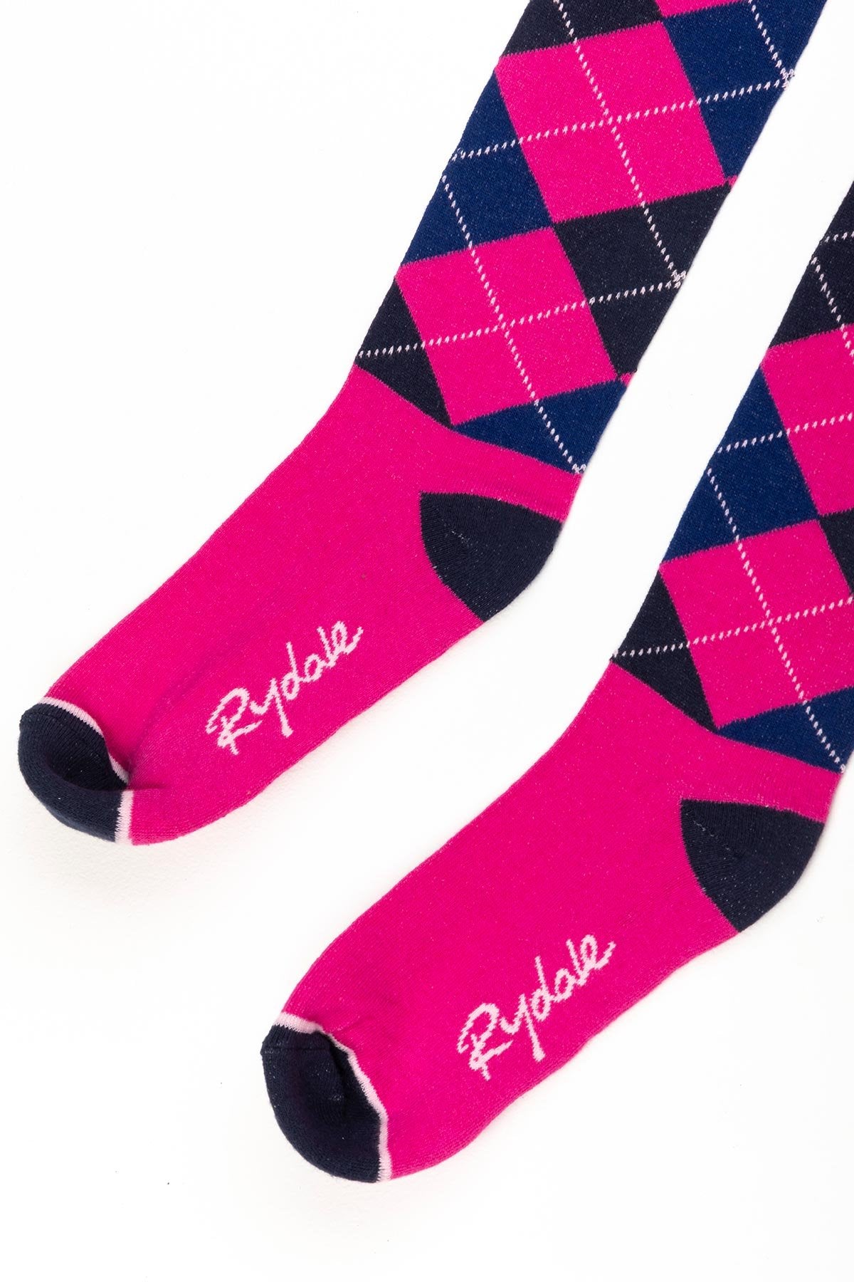 Rydale Ladies Argyle Knee High Riding Socks