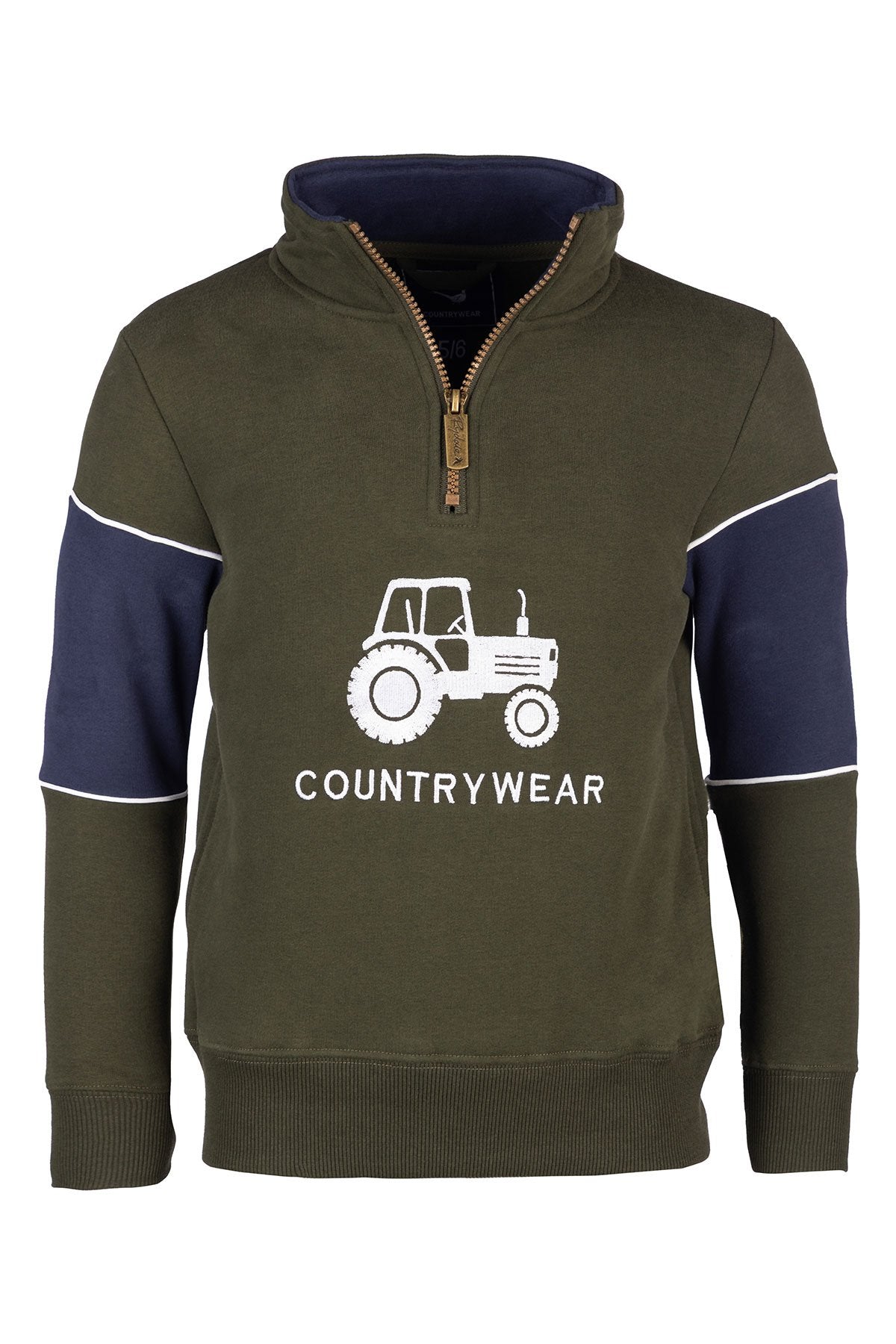 Rydale Boys Quarter Zip Sweatshirt - Byland