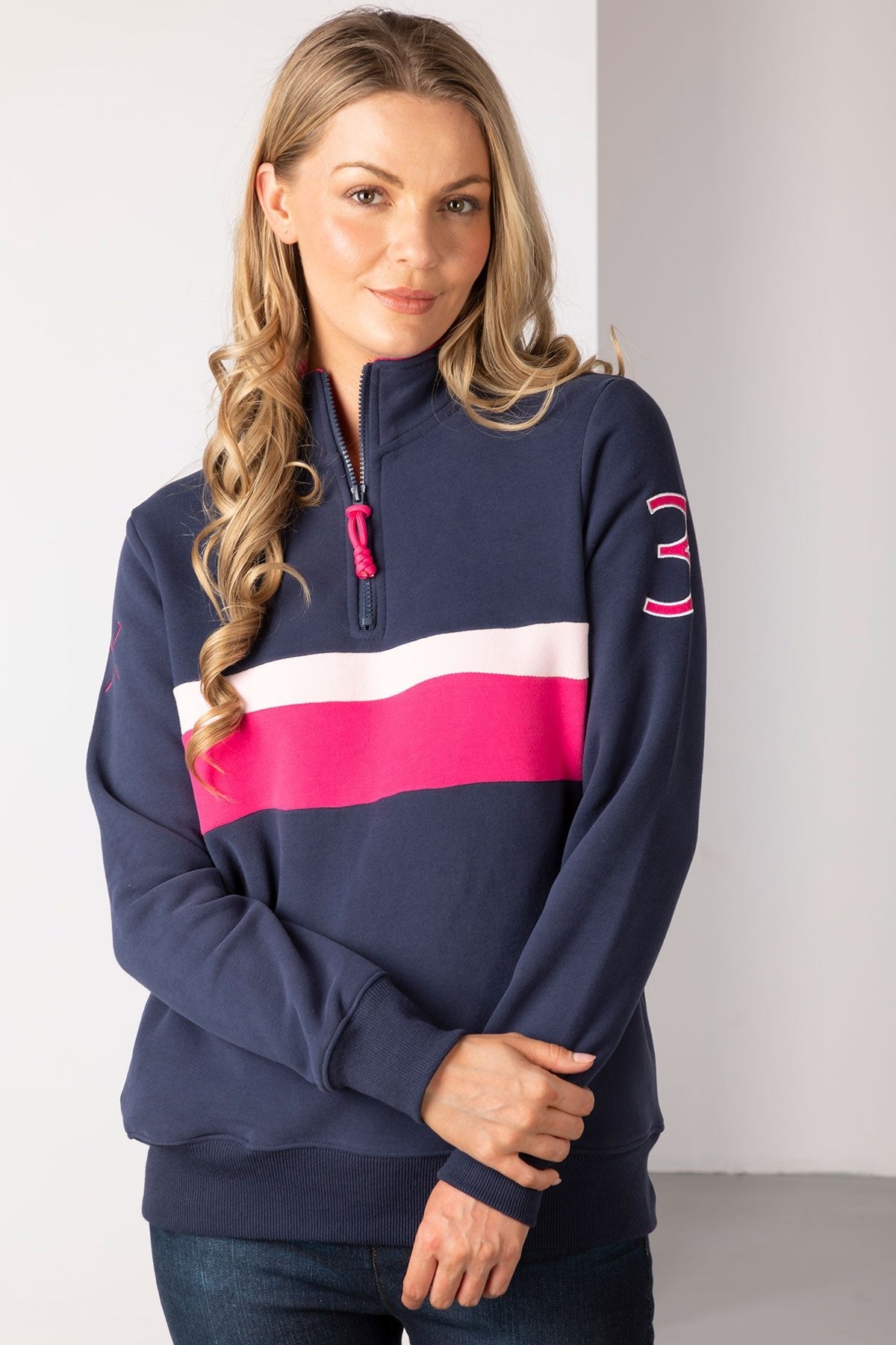 Rydale Ladies Stripe Sweatshirt - Bramham