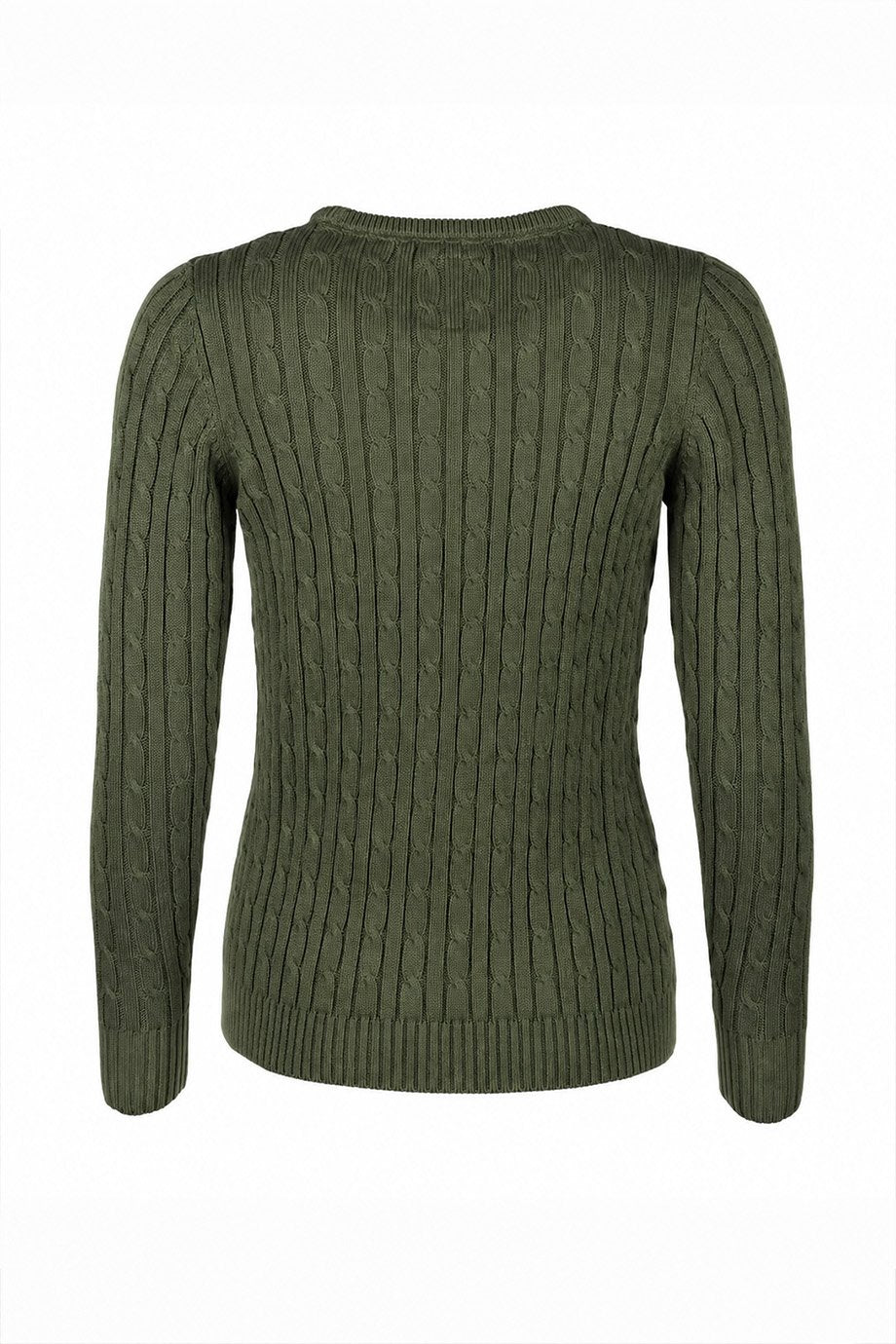 Rydale Ladies Crew Neck Cable Knit Jumper - Emma