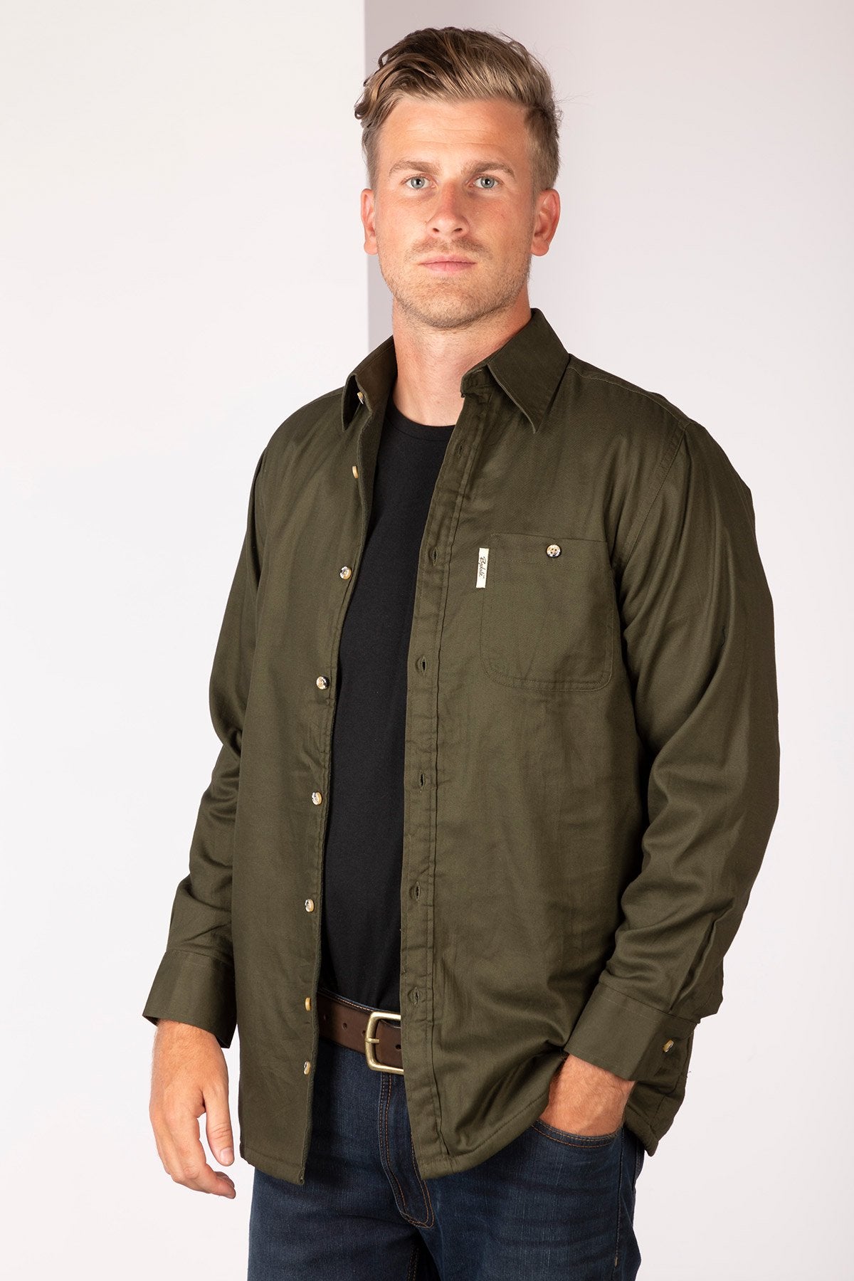 Rydale Men's Fleece Lined Shirt