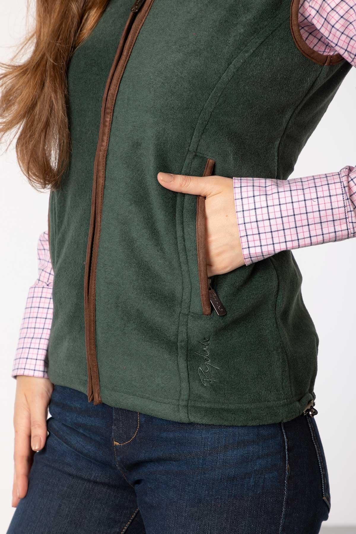 Rydale Ladies Premium Fleece Waistcoat - Huggate