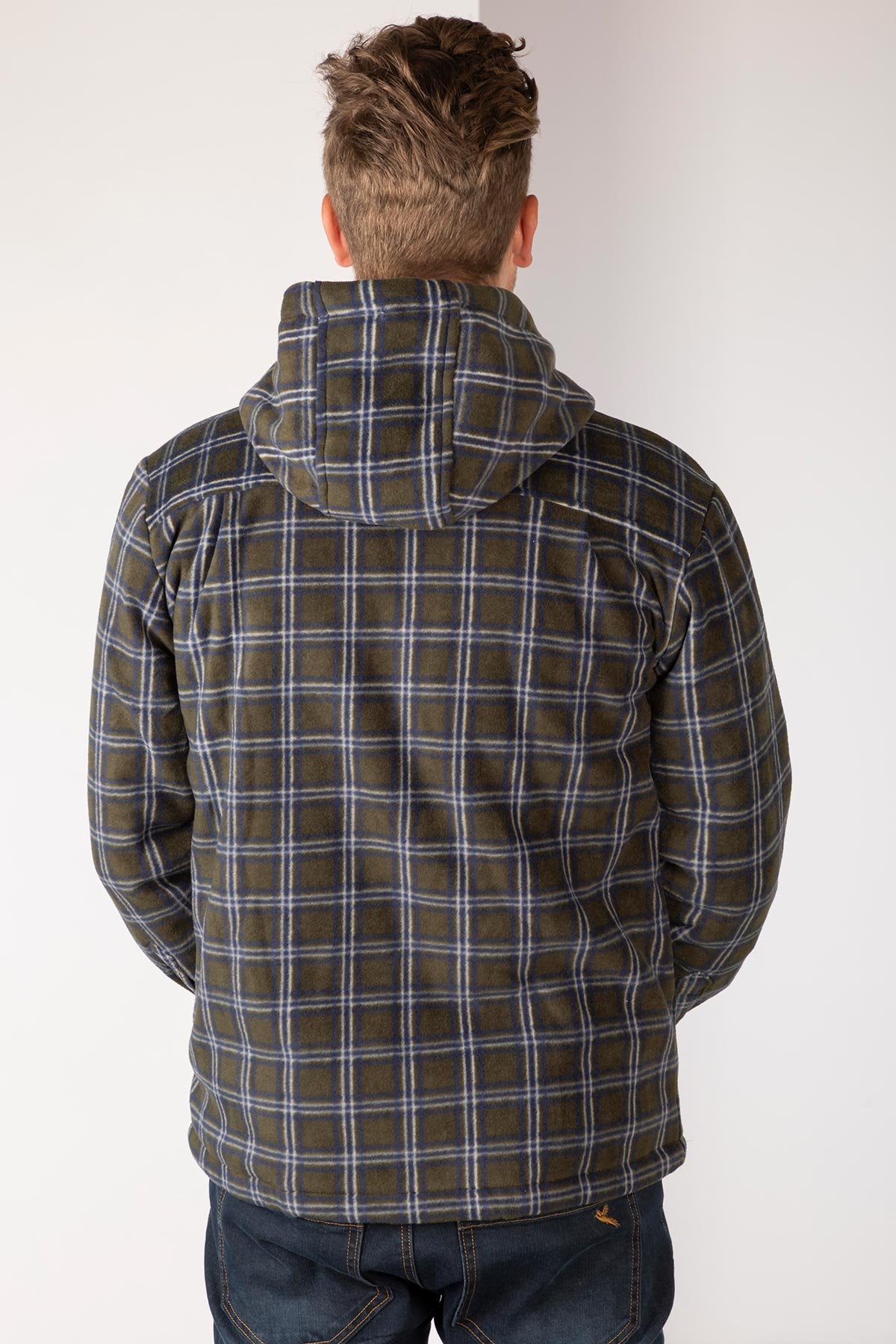 Rydale Men's Hooded Fleece Overshirt - Ulrome