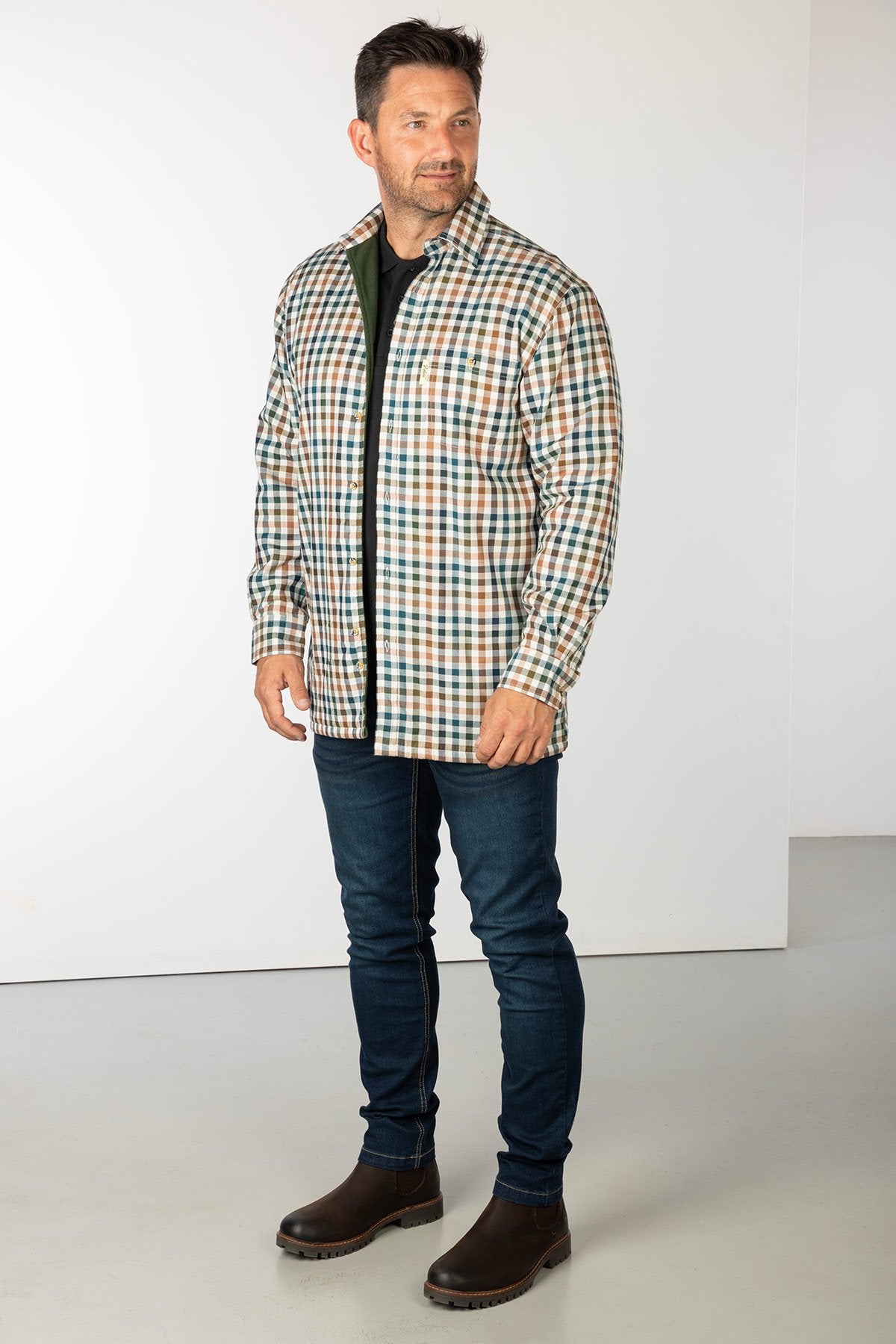 Rydale Men's Fleece Lined Shirt